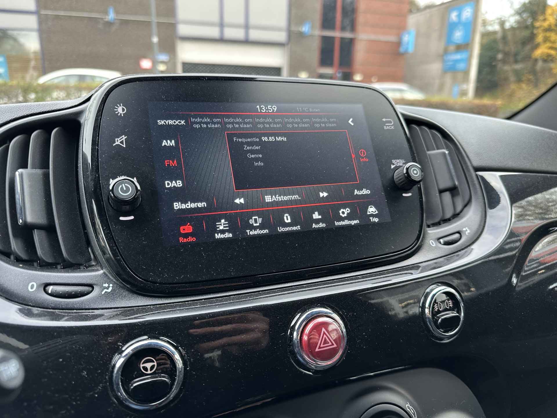 Fiat 500 1.0 Hybrid All-in prijs Airco/Cruise/Bluetooth/Carplay - 16/20