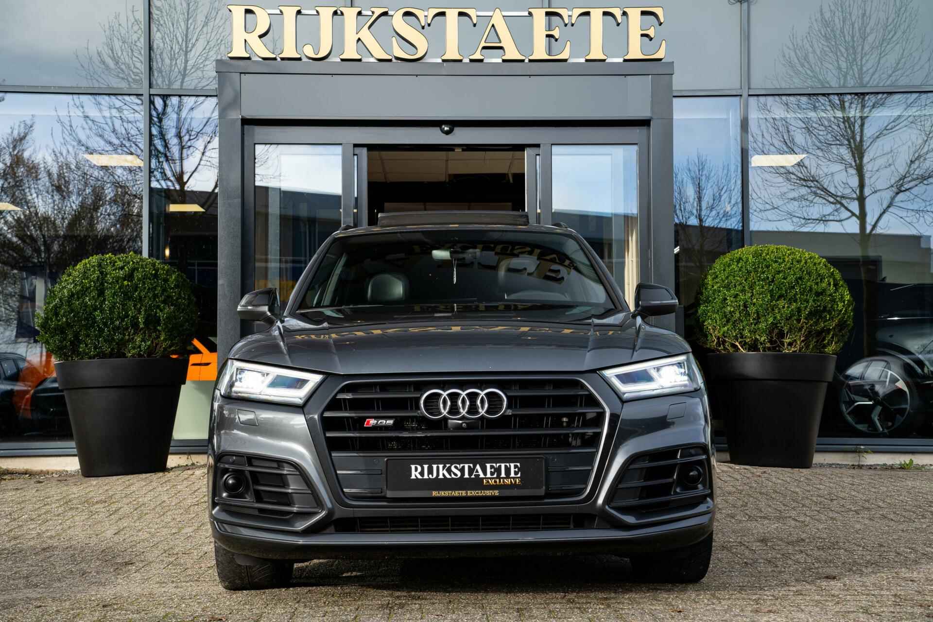 Audi SQ5 3.0 TFSI Quattro|PANO|RS-SEATS|20''|ACC|TREKHAAK - 2/47