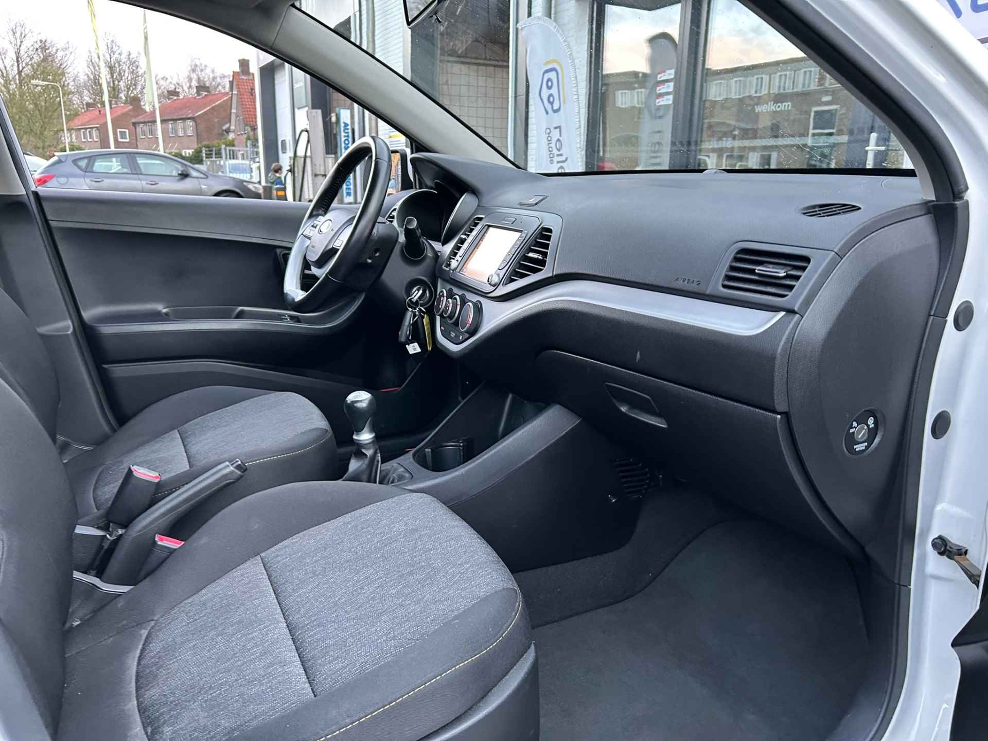 Kia Picanto 1.0 CVVT EconomyPlusLine | Achteruitrijcamera | Airco | Lichtmetalen velgen | Trekhaak | Navigatie - 19/44