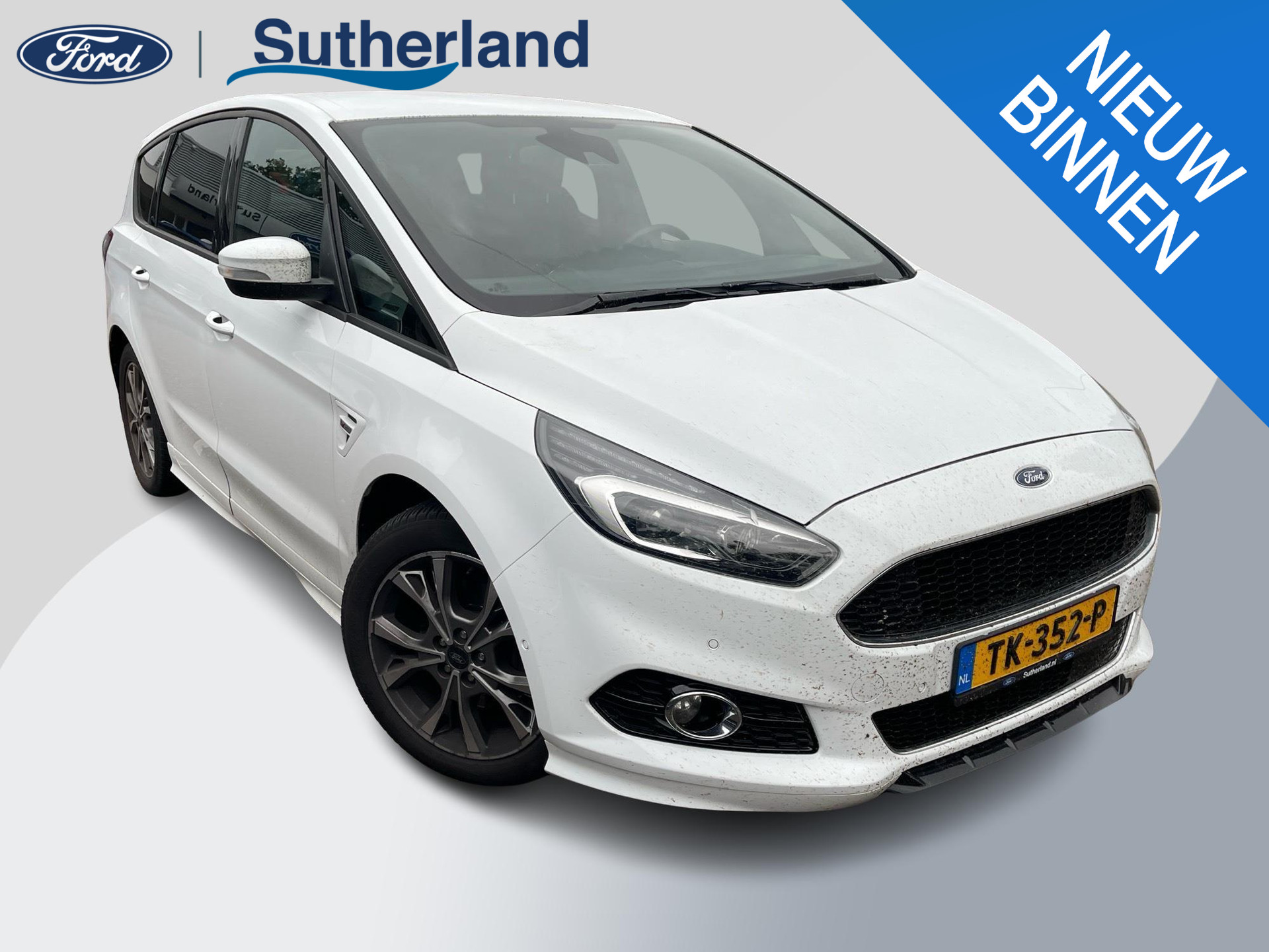 Ford S-Max 1.5 Ecoboost ST-Line 7p. 160pk Full LED | Achteruitrijcamera | Sony Audio | Elektrische Achterklep | Dealer onderhouden