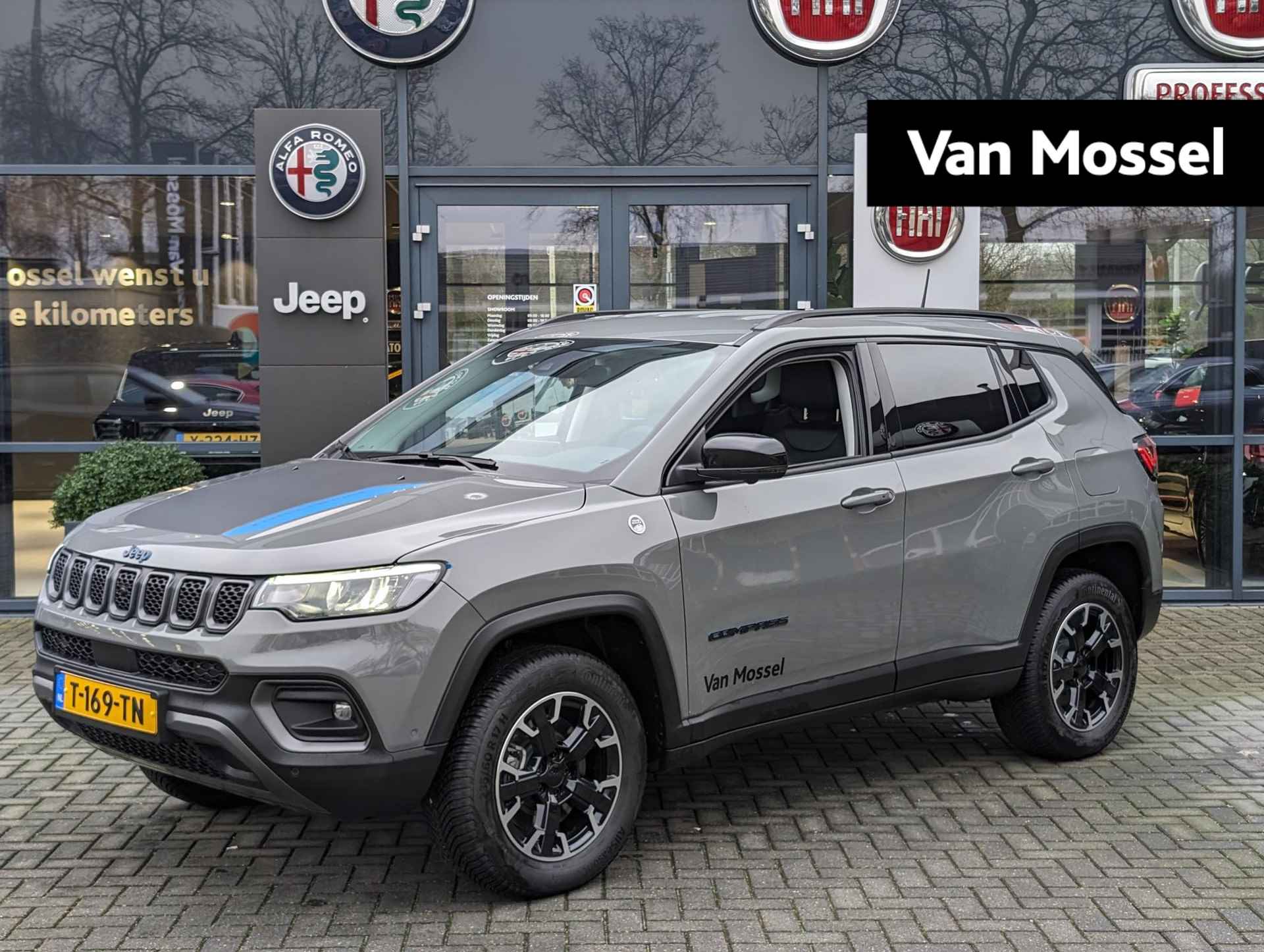 Jeep Compass 4xe 240 Plug-in Hybrid Trailhawk | Leder | Memory | all season banden! - 1/26