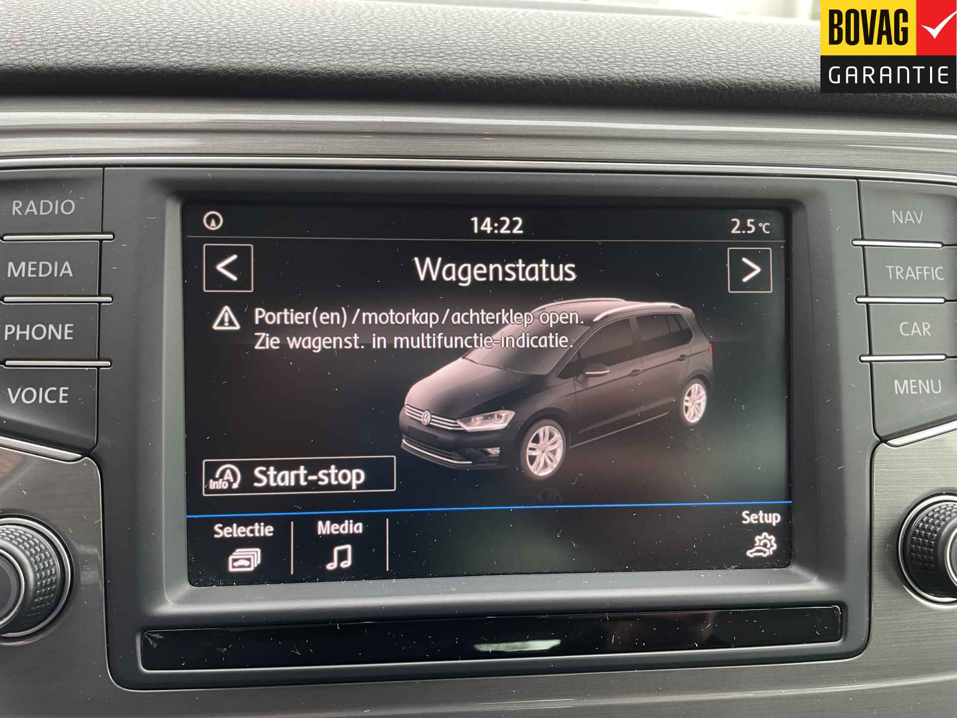 Volkswagen Golf Sportsvan 1.2 TSI ALLSTAR 110pk 4 cilinder motor ( Navigatie, Trekhaak, Adaptive Cruise control, PDC voor en achter) RIJKLAARPRIJS! - 19/47