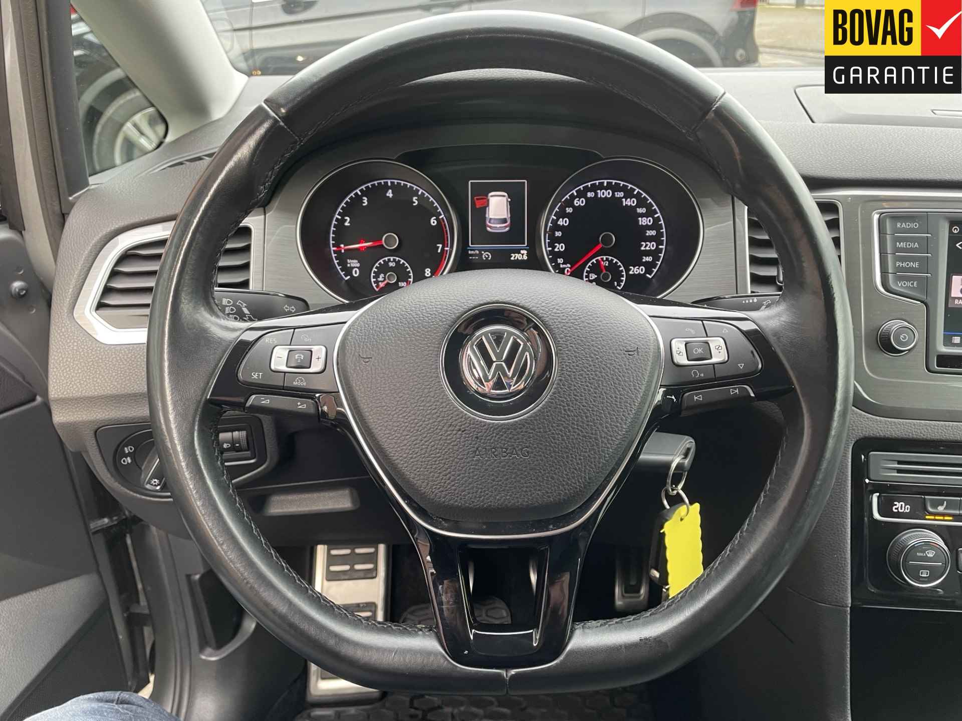 Volkswagen Golf Sportsvan 1.2 TSI ALLSTAR 110pk 4 cilinder motor ( Navigatie, Trekhaak, Adaptive Cruise control, PDC voor en achter) RIJKLAARPRIJS! - 21/47