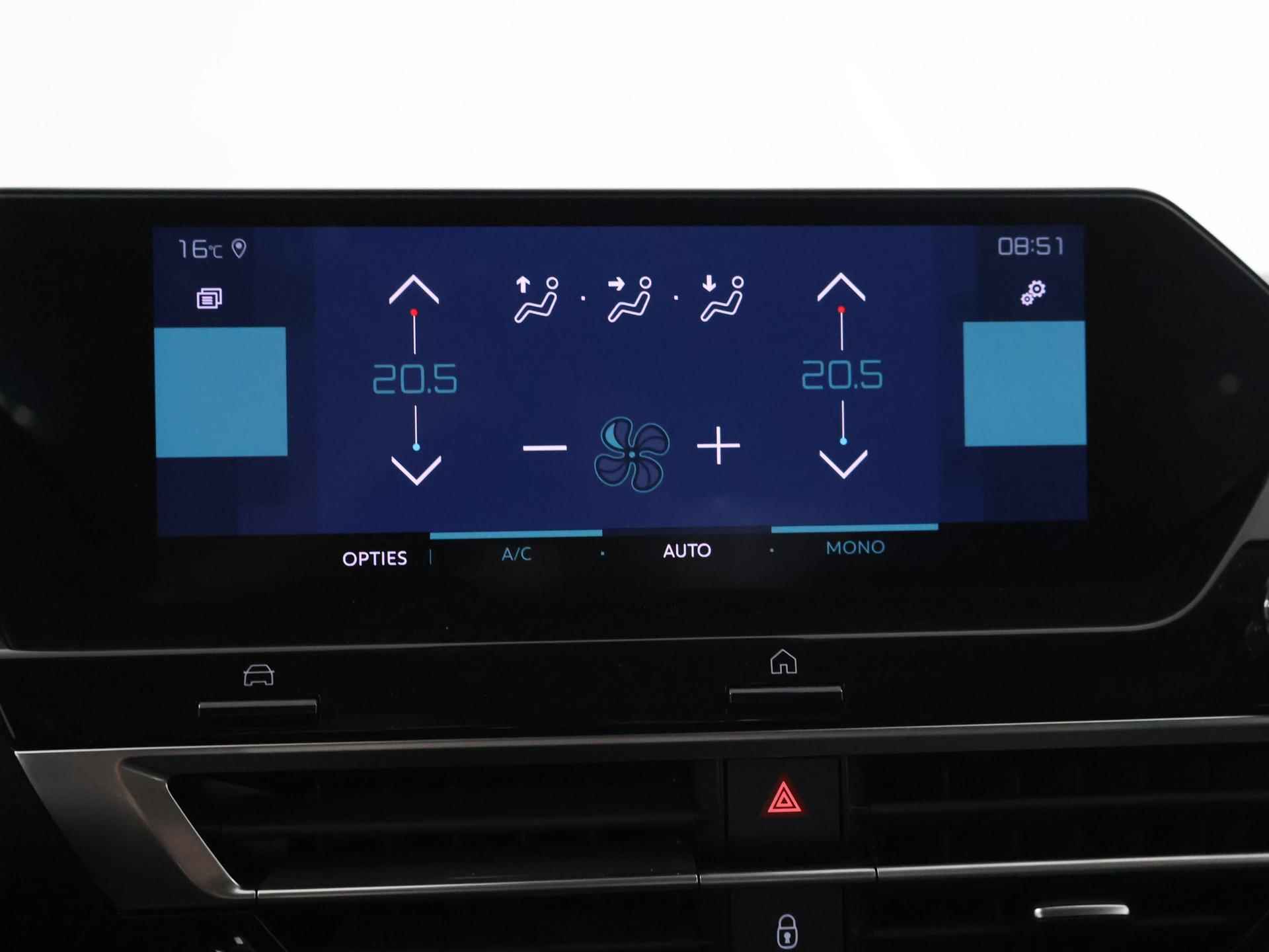 Citroen Ë-C4 Feel Pack 50 kWh | Navigatie | Keyless go | Climate Control | Parkeercamera | Head Up | Cruise Control Adaptief | Apple CarPlay/Android Auto | DAB | - 18/41