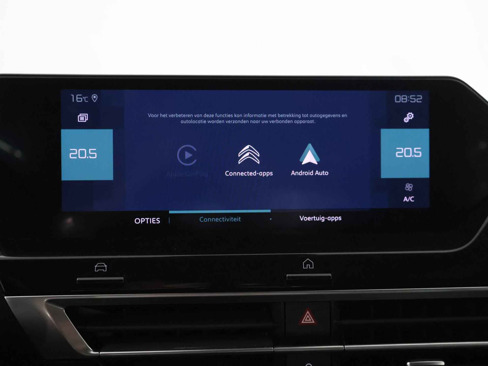 Citroen Ë-C4 Feel Pack 50 kWh | Navigatie | Keyless go | Climate Control | Parkeercamera | Head Up | Cruise Control Adaptief | Apple CarPlay/Android Auto | DAB | - 20/41