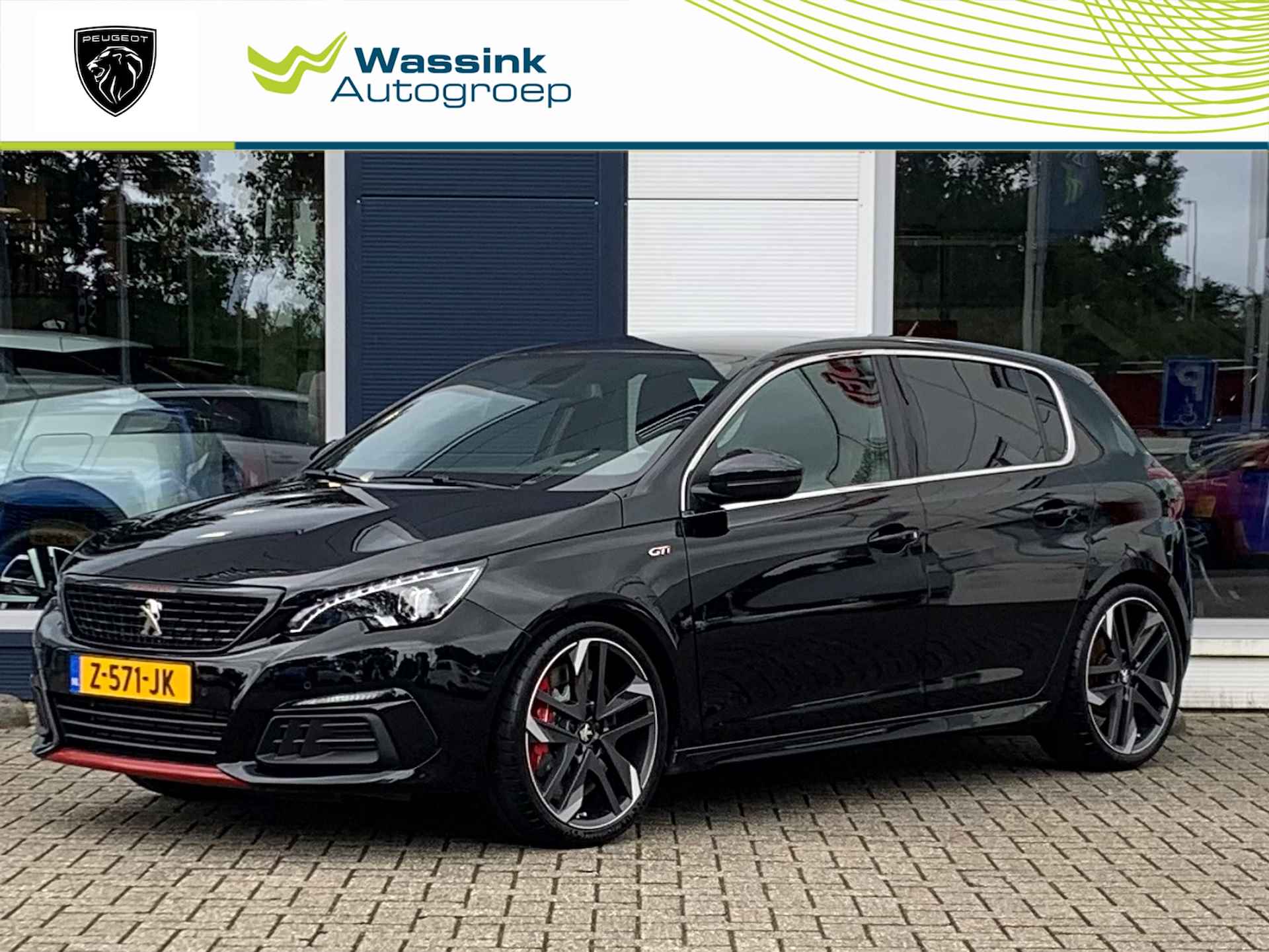 Peugeot 308 1.6 Puretech 263pk GTi by Peugeot Sport | HiFi-Denon | Navigatie | Parkeercamera | 19inch velgen | Full-LED koplampen | Onderhoudhistorie aanwezig !! - 1/58