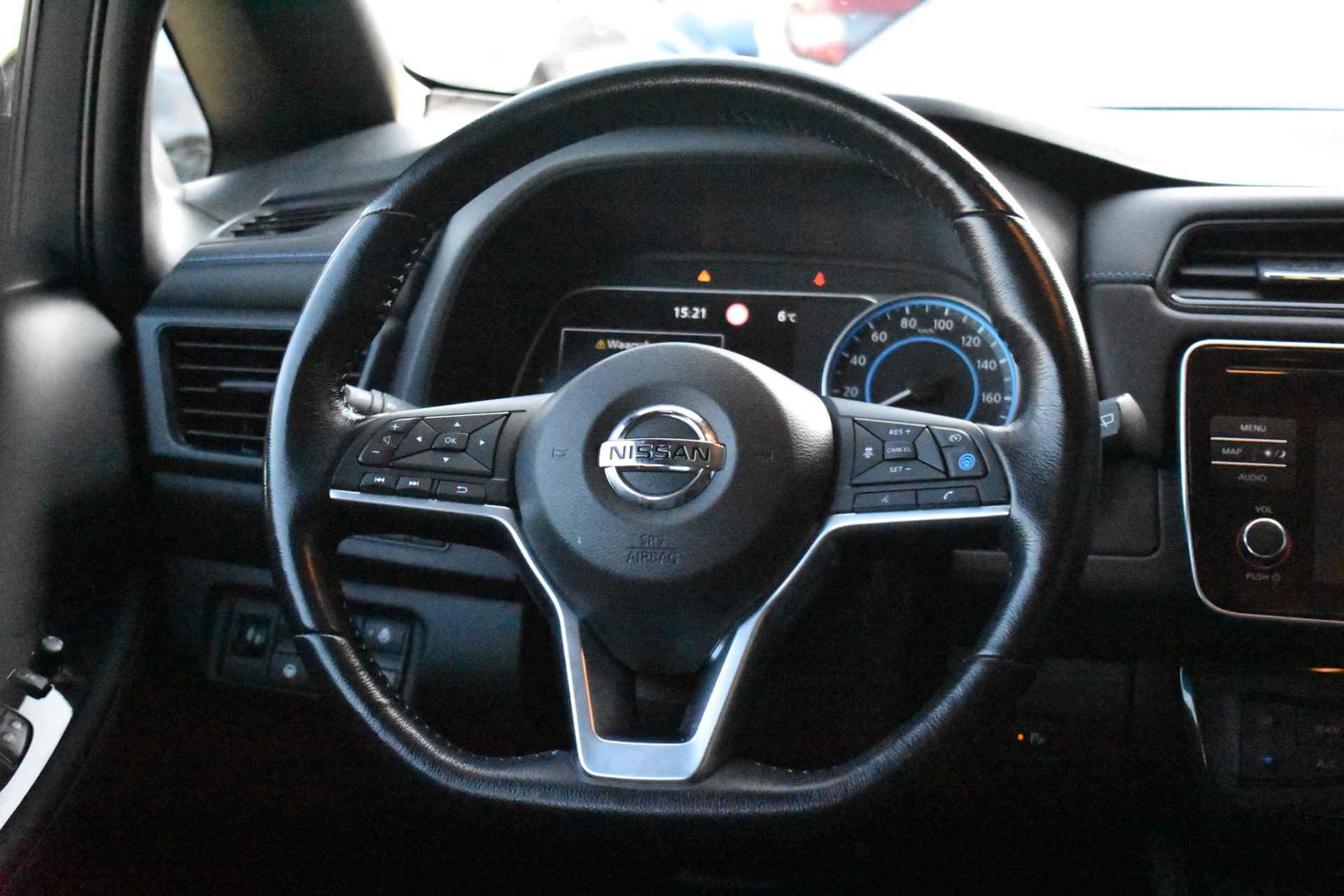 Nissan LEAF 2.ZERO EDITION 40 kWh 150pk | Navigatie | Stoelverwarming | 360 Camera | Adaptive Cruise Control | Automaat - 21/37