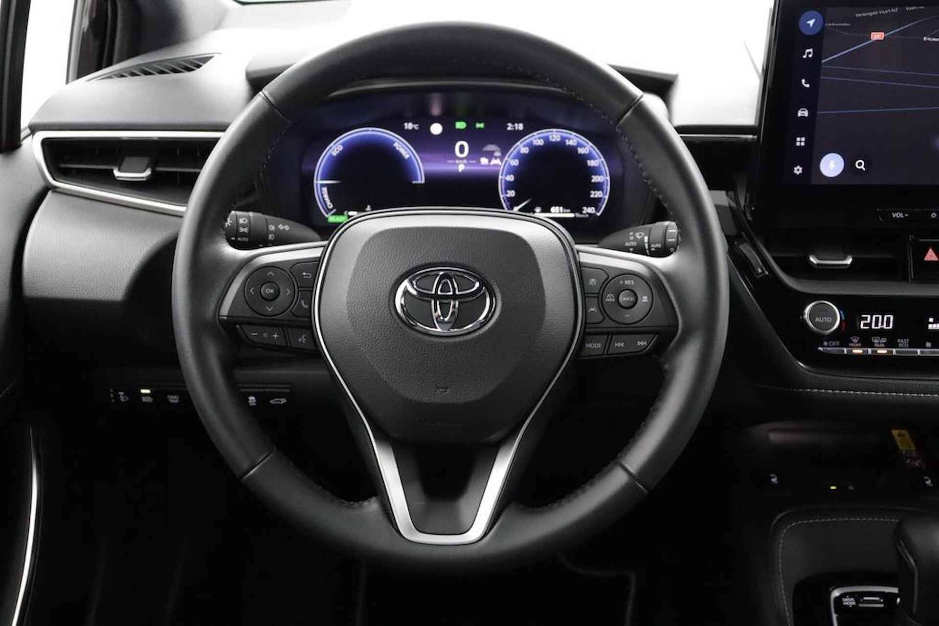 Toyota Corolla Touring Sports 1.8 Hybrid First Edition | Navigatie | Adaptieve-Cruise | Parkeersensoren | Elektrische achterklep | - 19/105