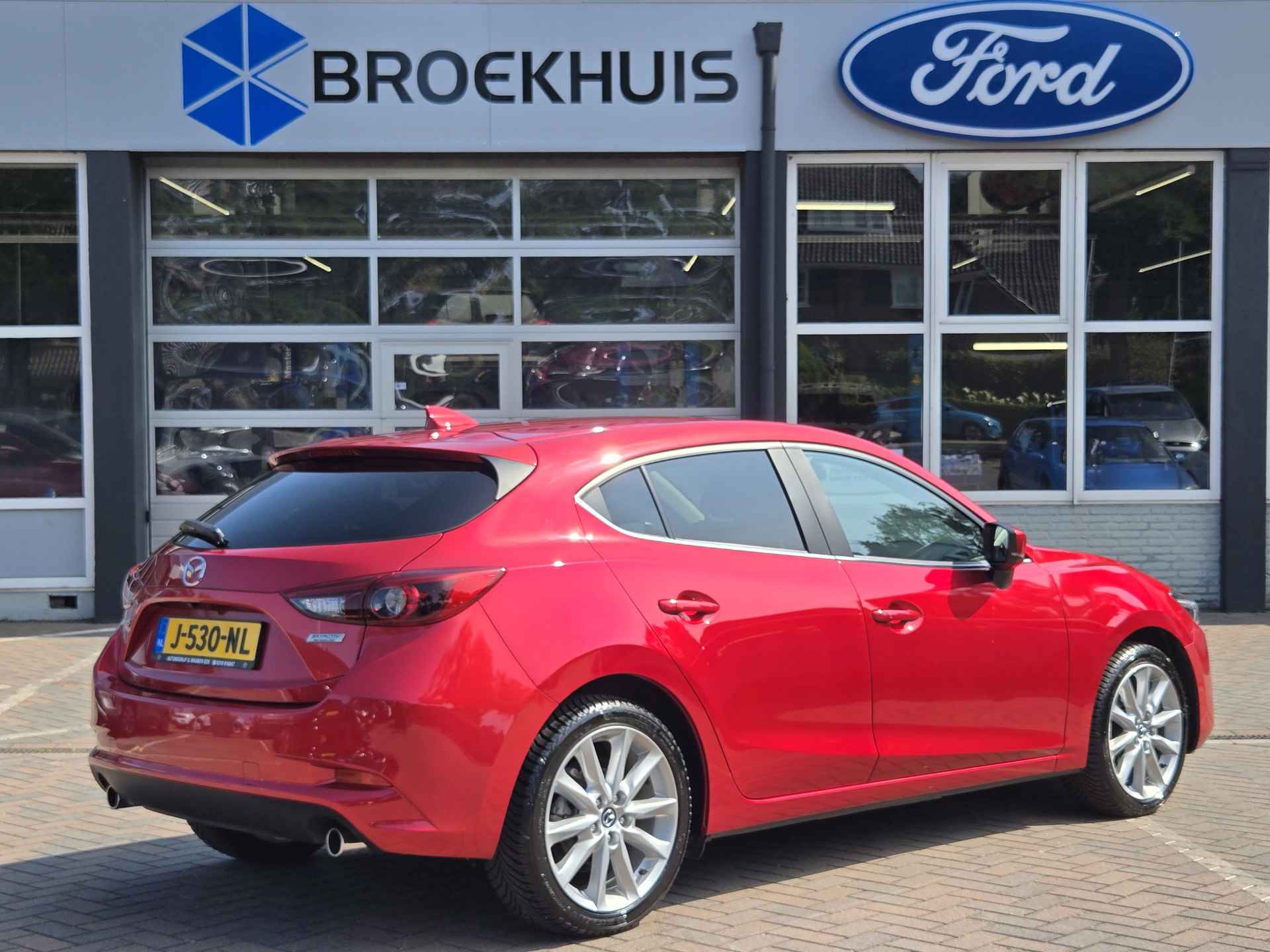 Mazda 3 2.0 SkyActiv-G 120 GT-M AUTOMAAT | STOELVERWARMING | 1E EIGENAAR | DEALER OH! | CRUISE CTRL | DODE HOEK DETECTIE - 4/34