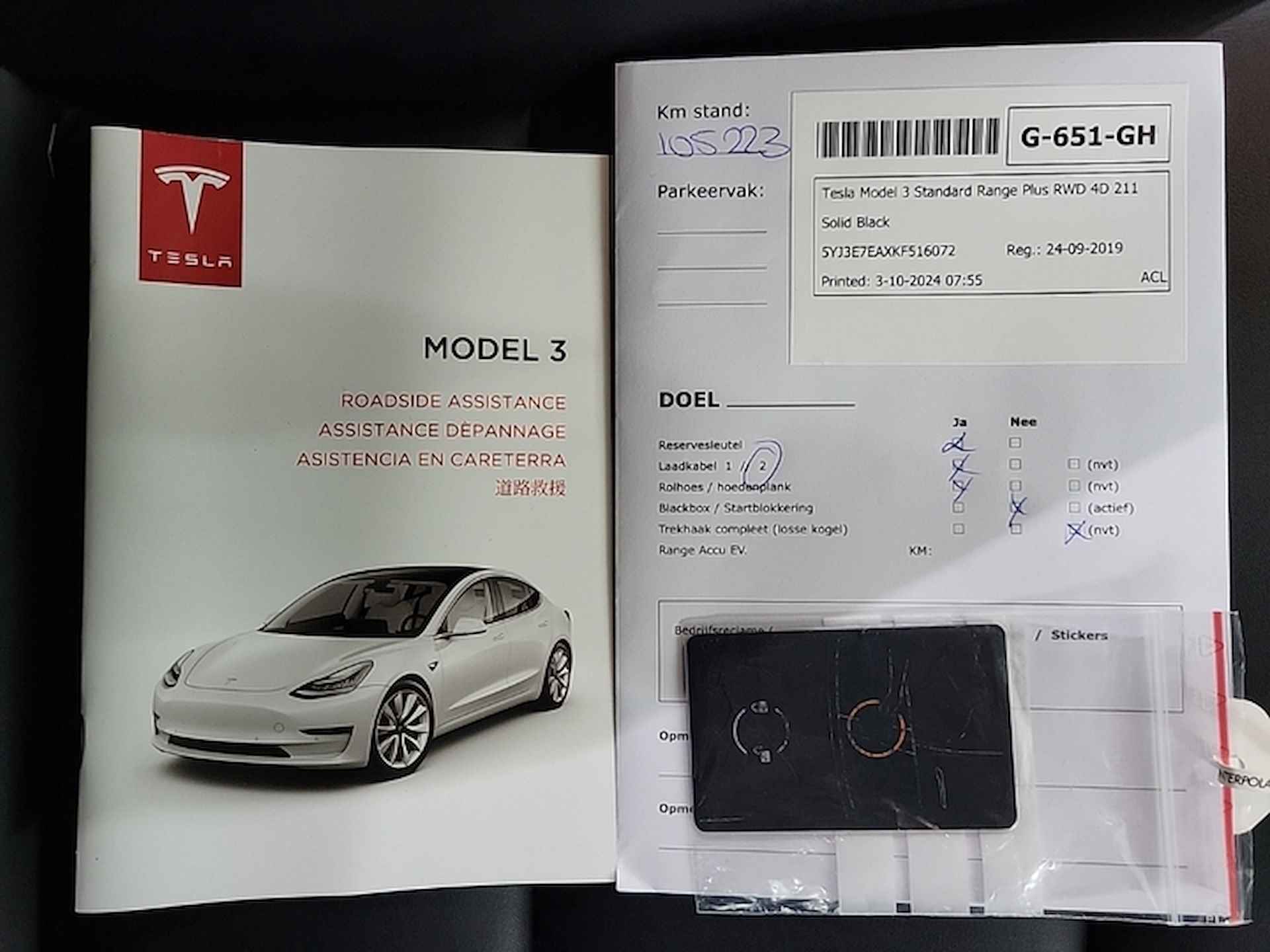 Tesla Model 3 Standard RWD Plus 60 kWh (238 PK) 1e-Eig, Tesla-Dealer-Onderh, 12-Mnd-BOVAG, NL-Auto, Leer, Panorama, Autopilot, Keyless-Entry/Start, Achteruitrijcamera, Parkeersensoren-V+A, DAB, Bluetooth, Stoelverwarming, Licht-Zicht-Pakket, Lm-Velgen-18Inch, Privacy-Glas - 16/20