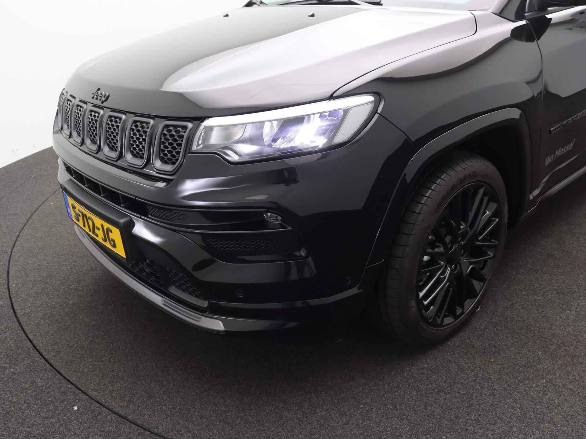 Jeep Compass 1.5T e-Hybrid S | Leder | Stoelverwarming | Navigatie | Camera | LED | 19" velgen | - 14/26