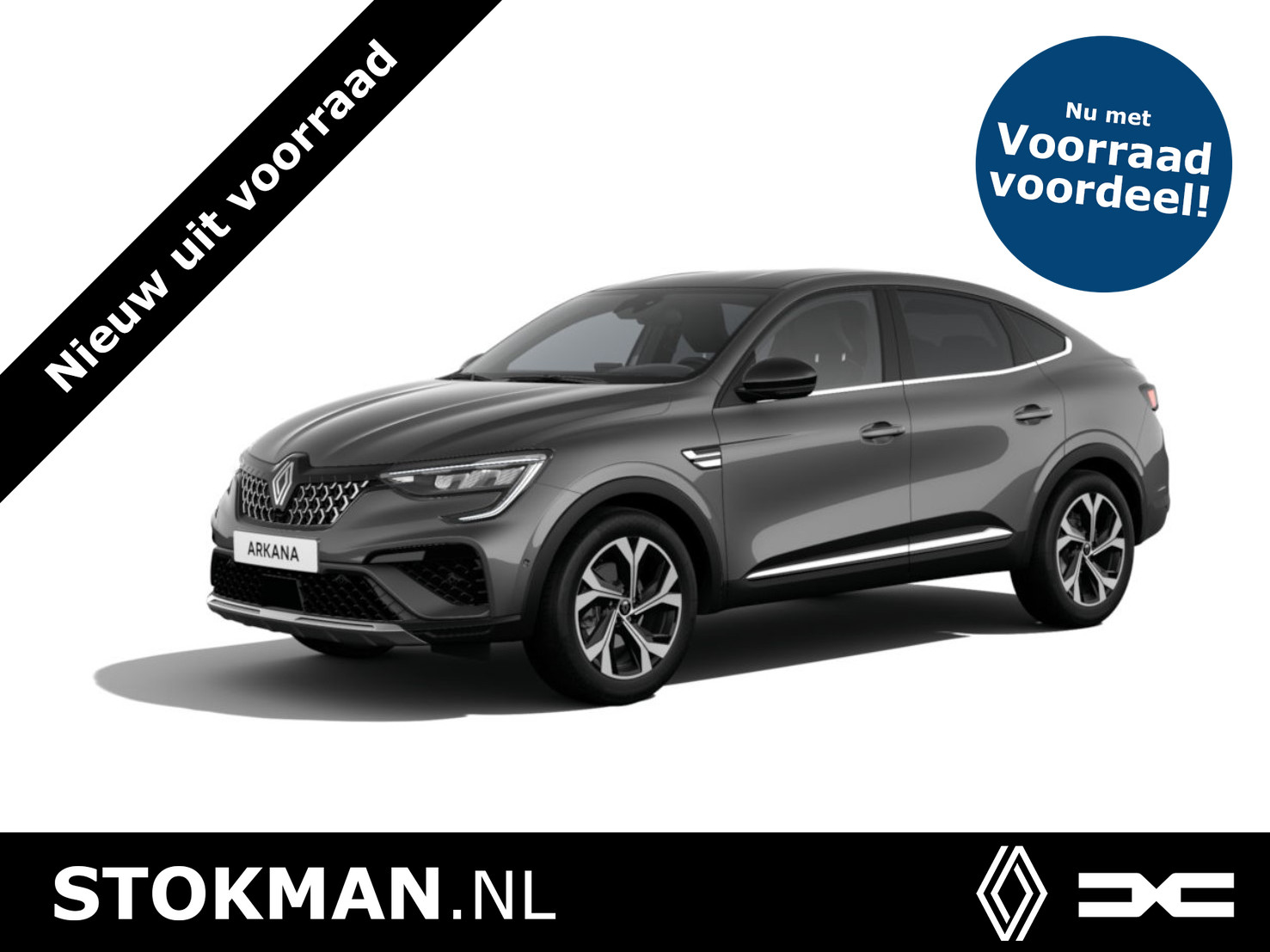 Renault Arkana 1.6 E-Tech hybrid 145 techno | Adaptive Cruise | Navigatie | Camera en sensoren | Zwart dak | UIT VOORRAAD LEVERBAAR MET VOORDEEL ! |