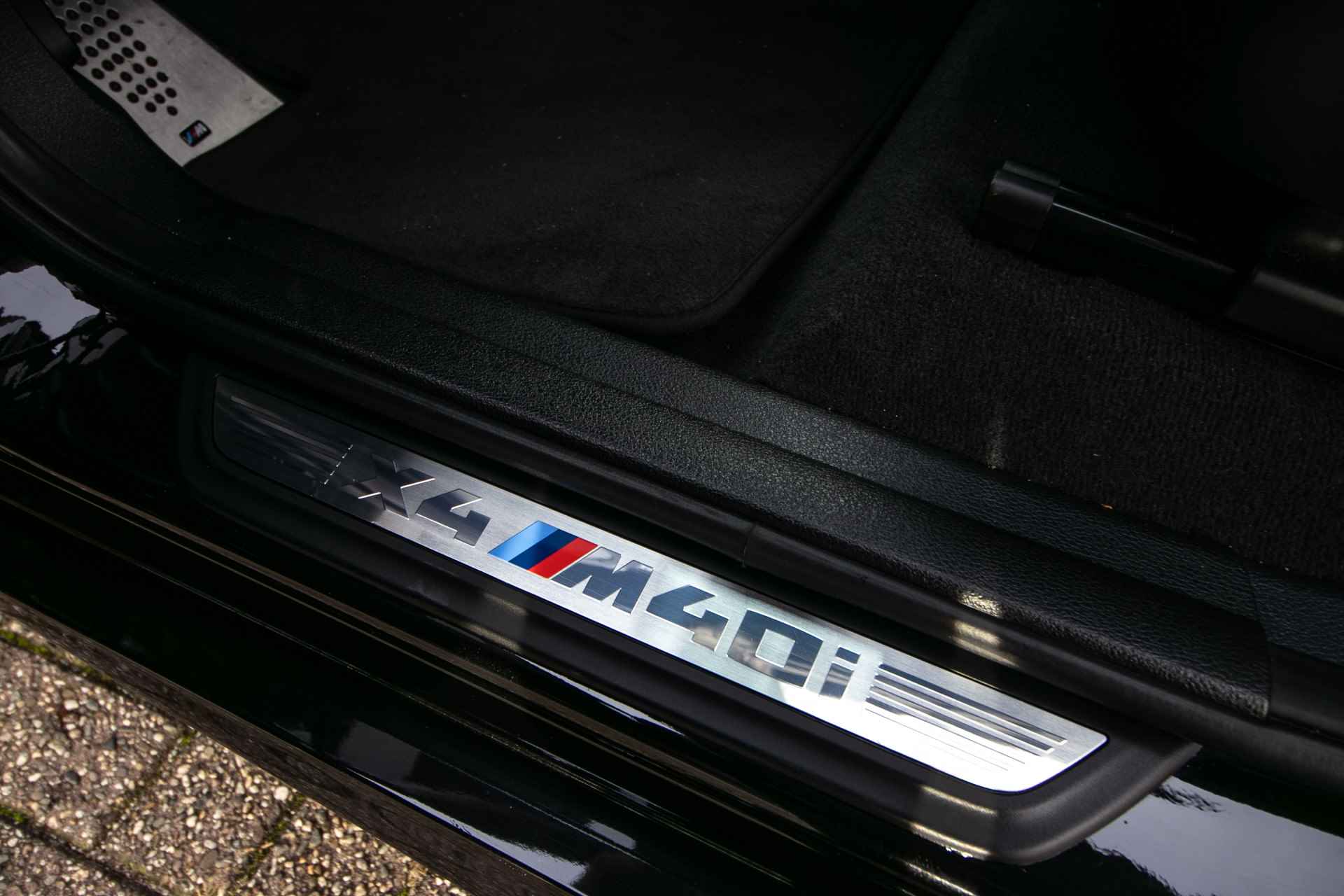 BMW X4 M40i High Executive Automaat 361 PK - All in rijklaarprijs | Schuifdak | Trekhaak wegkl. | Leder | Mem. stoelen | Nav - 11/61