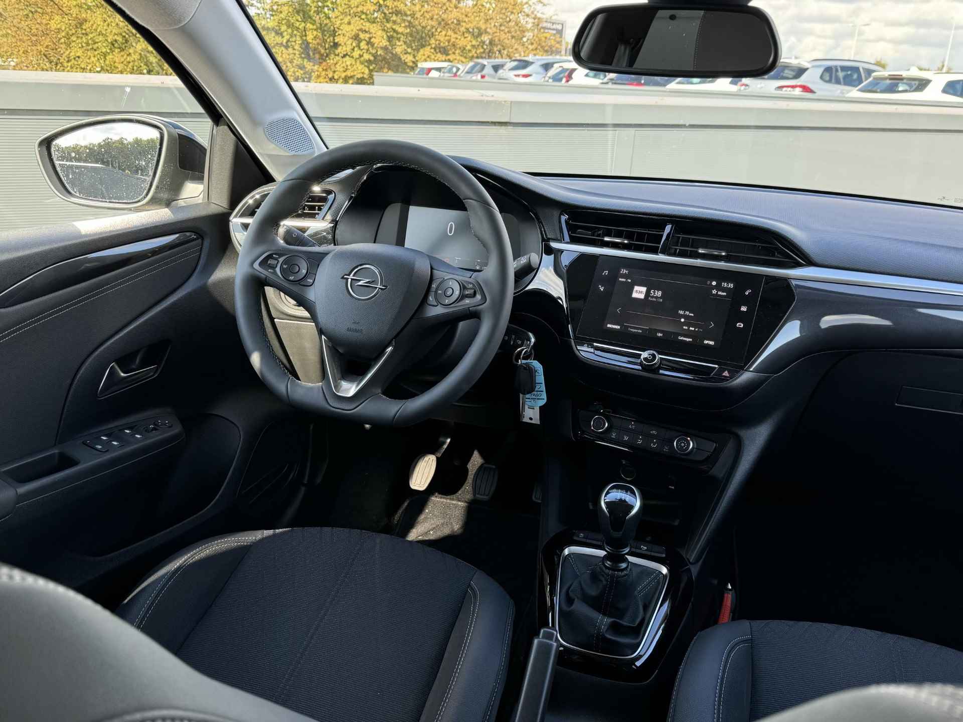 Opel Corsa 1.2 Turbo 100pk Elegance |DONKER GETINT GLAS|180° CAMERA+SENSOREN|APPLE CARPLAY & ANDROID AUTO|DAKSPOILER|ISOFIX|DODEHOEK WAARSCHUWING|PARKEERSENSOREN| - 15/40