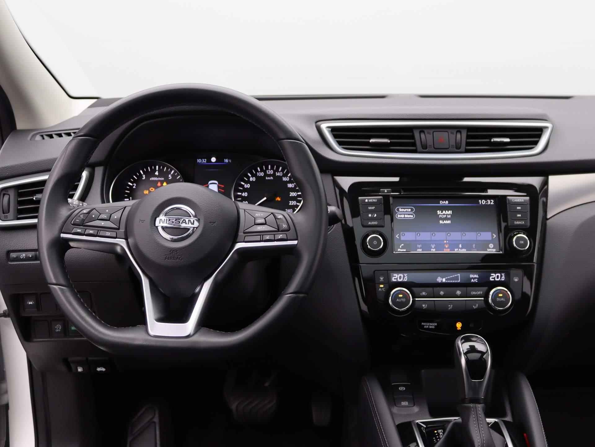 Nissan Qashqai 1.3 DIG-T Premium Edition Automaat | Airco | Navigatie | Cruise Control | Leren Bekleding | panoramadak | lichtmetalen velgen 19" | - 7/45