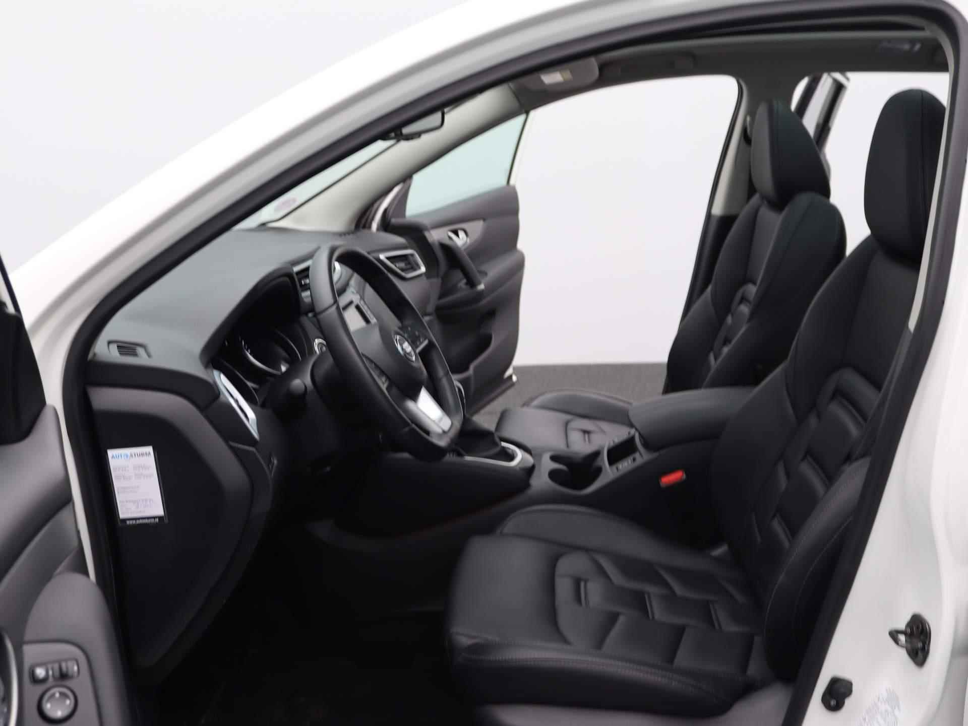 Nissan Qashqai 1.3 DIG-T Premium Edition Automaat | Airco | Navigatie | Cruise Control | Leren Bekleding | panoramadak | lichtmetalen velgen 19" | - 11/46