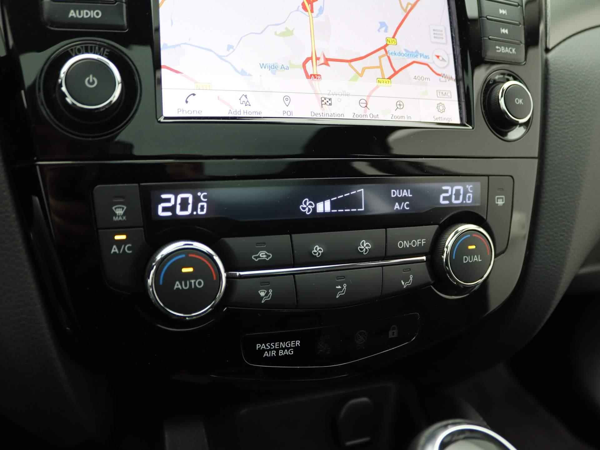 Nissan Qashqai 1.3 DIG-T Premium Edition Automaat | Airco | Navigatie | Cruise Control | Leren Bekleding | panoramadak | lichtmetalen velgen 19" | - 21/45
