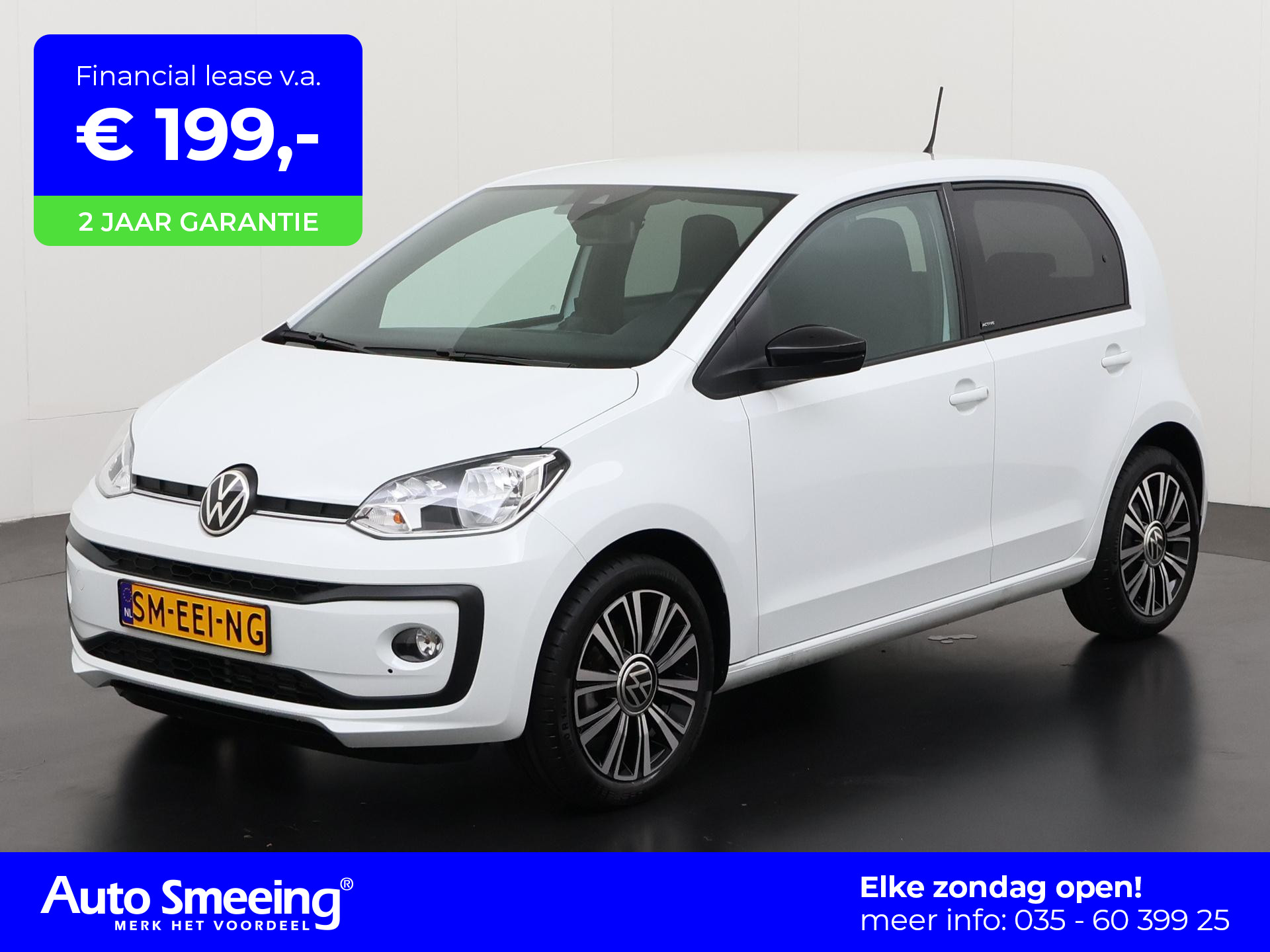 Volkswagen Up! 1.0 Active | 16'' La Boca | Stoelverwarming | Zondag Open!