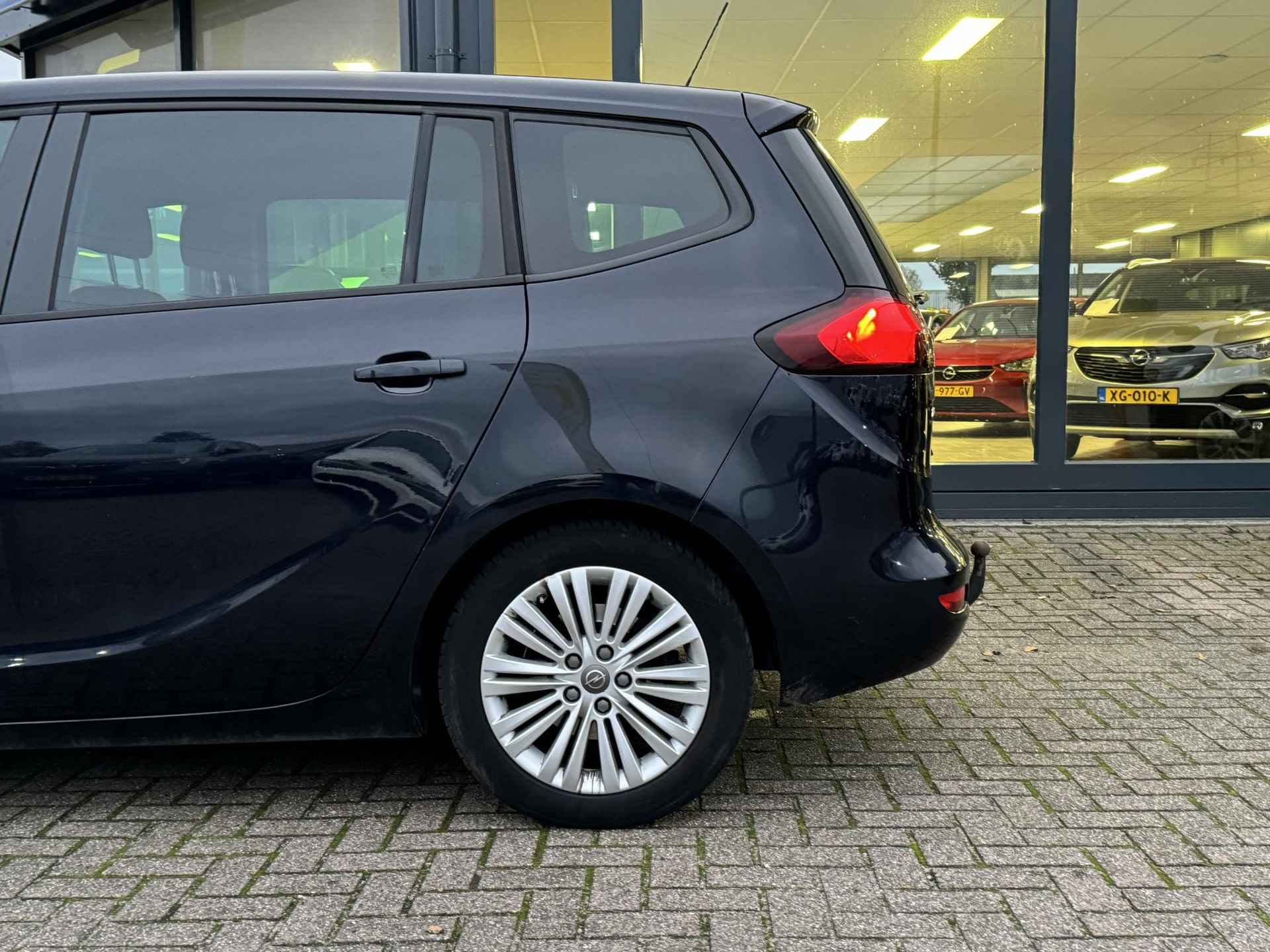 Opel Zafira 1.4 Turbo Online Edition 7p. 7 persoons! | Dealer onderhouden incl. 6 mnd. garantie | Wat krasjes rondom | Camera | Navigatie | Climate control | Cruise - 4/37