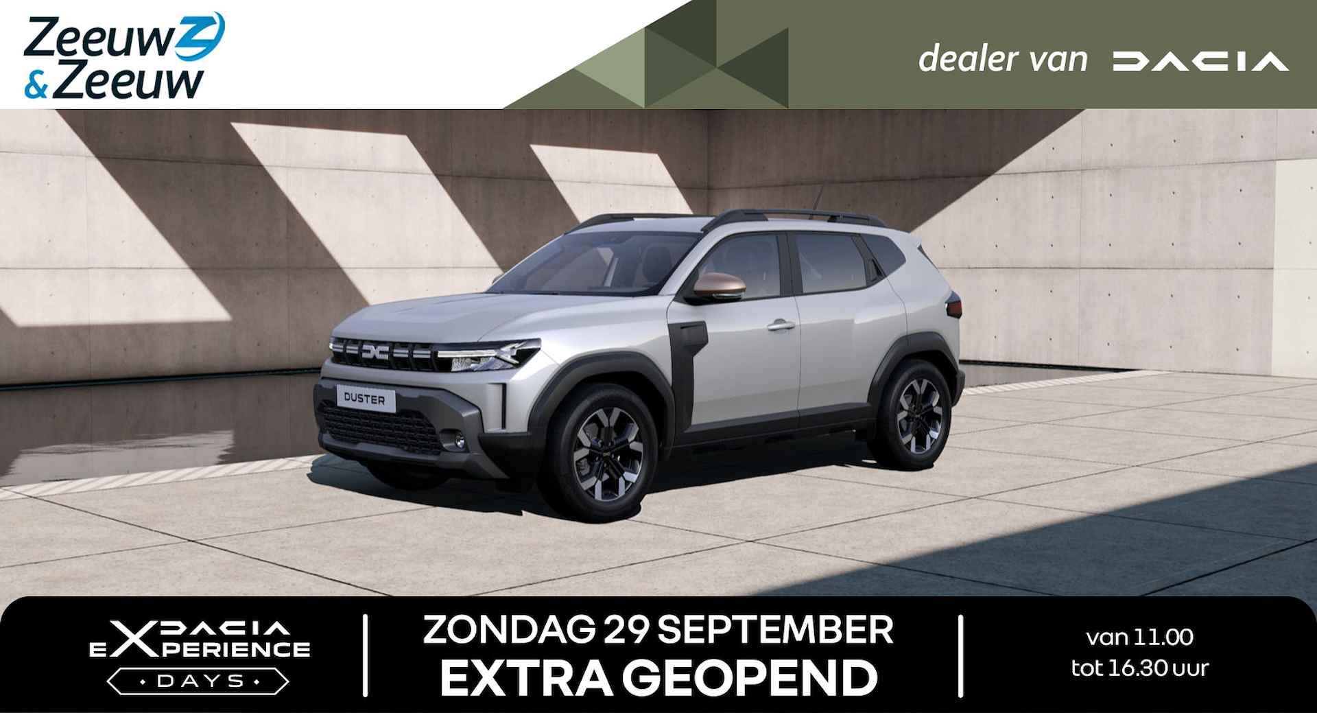 Dacia Duster 1.2 TCe 130 mild hybrid Extreme | Profiteer nu van €500,- EXTRA korting met de Dacia Experience Days | + De Dacia 50/50 Deal tegen 2,9% rente! | Nu uit voorraad leverbaar | - 1/13