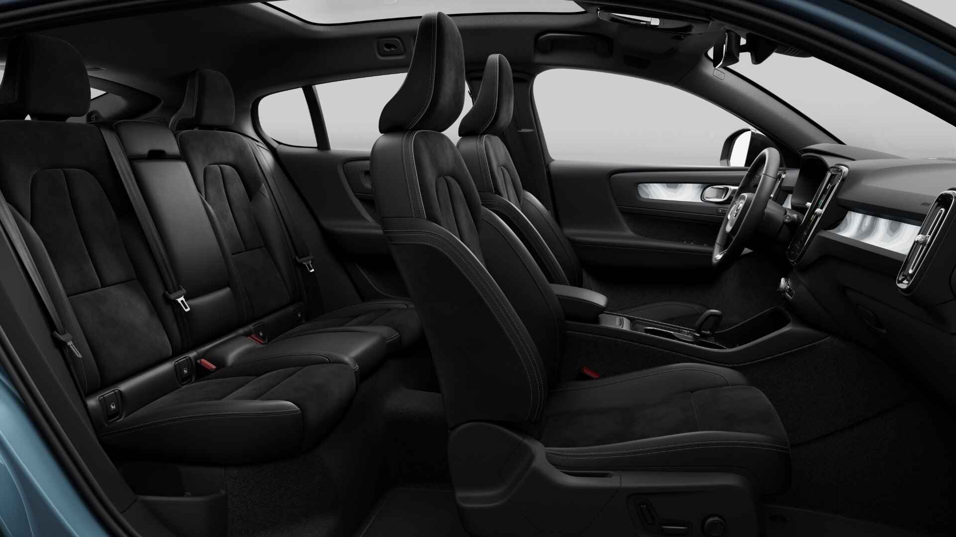 Volvo C40 Single Motor Extended Range Ultimate 82 kWh | Getint glas | 20" wielen | Trekhaak | Alcantara stoelen | - 20/22