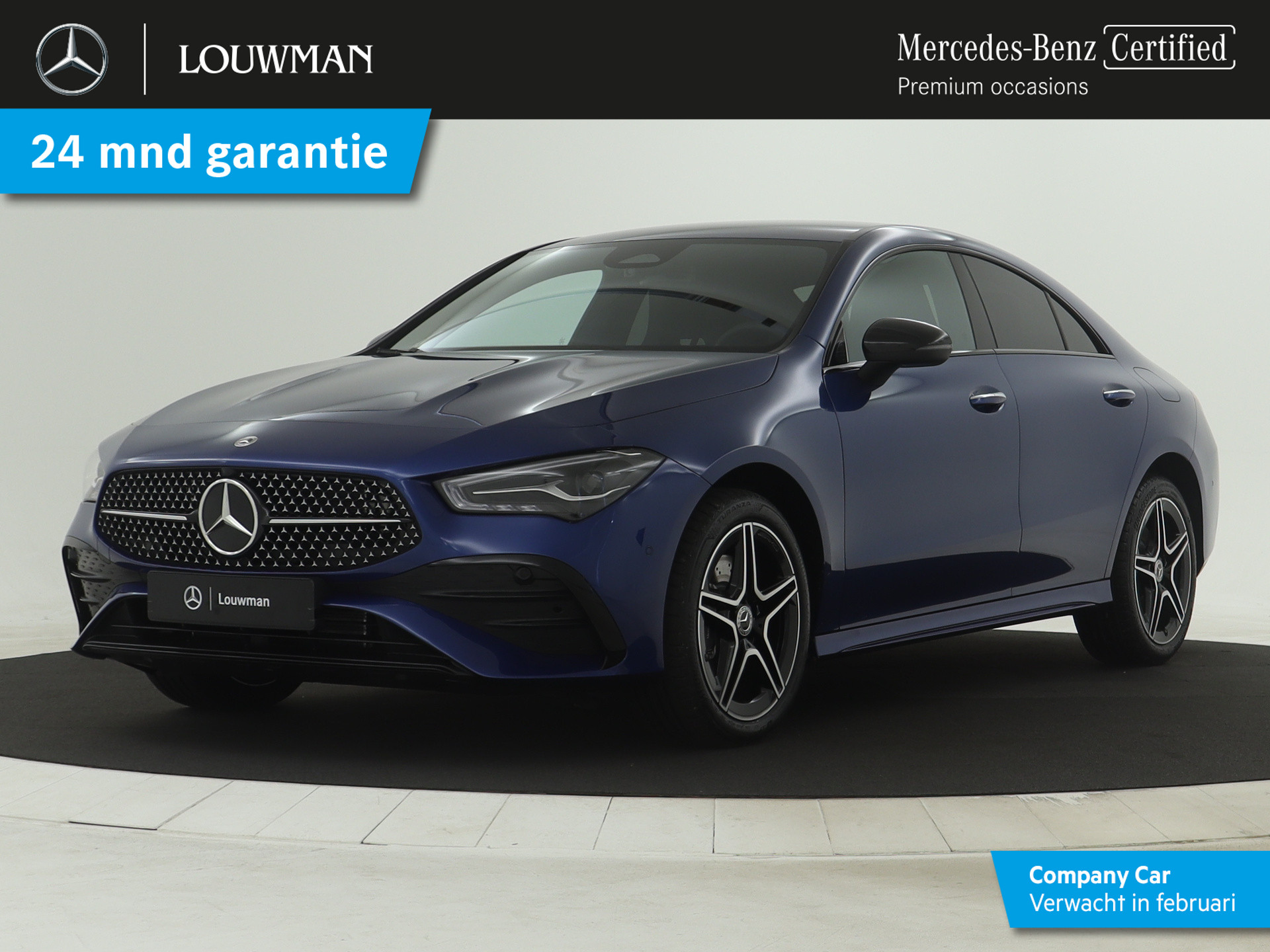 Mercedes-Benz CLA-Klasse 250 e Star Edition AMG Line | Nightpakket | KEYLESS GO-comfortpakket | Parkeerpakket met achteruitrijcamera | USB pakket plus | Sfeerverlichting | Verwarmde stoelen vooraan | Dodehoekassistent |