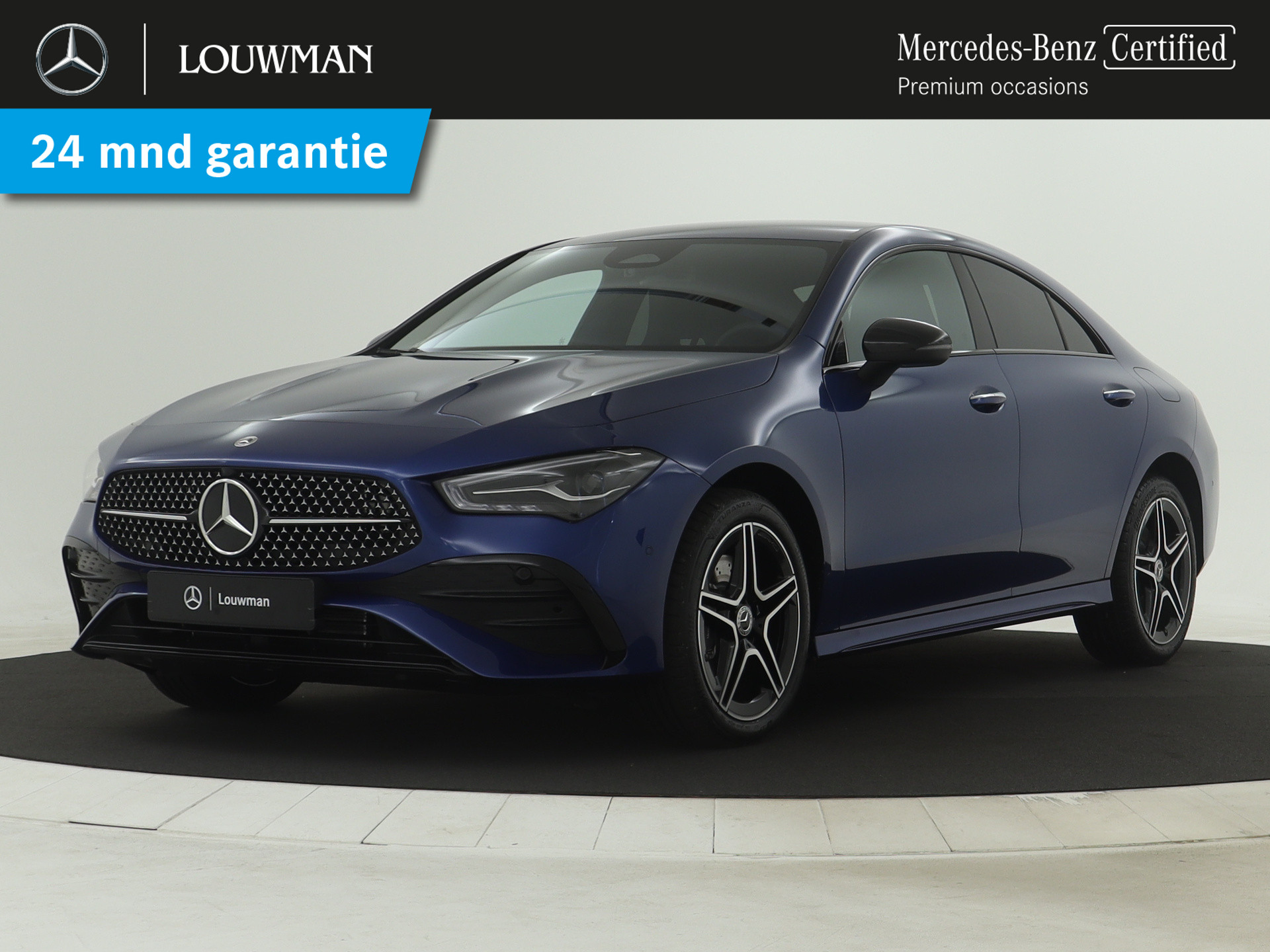 Mercedes-Benz CLA-Klasse 250 e Star Edition AMG Line | Nightpakket | KEYLESS GO-comfortpakket | Parkeerpakket met achteruitrijcamera | USB pakket plus | Sfeerverlichting | Verwarmde stoelen vooraan | Dodehoekassistent |