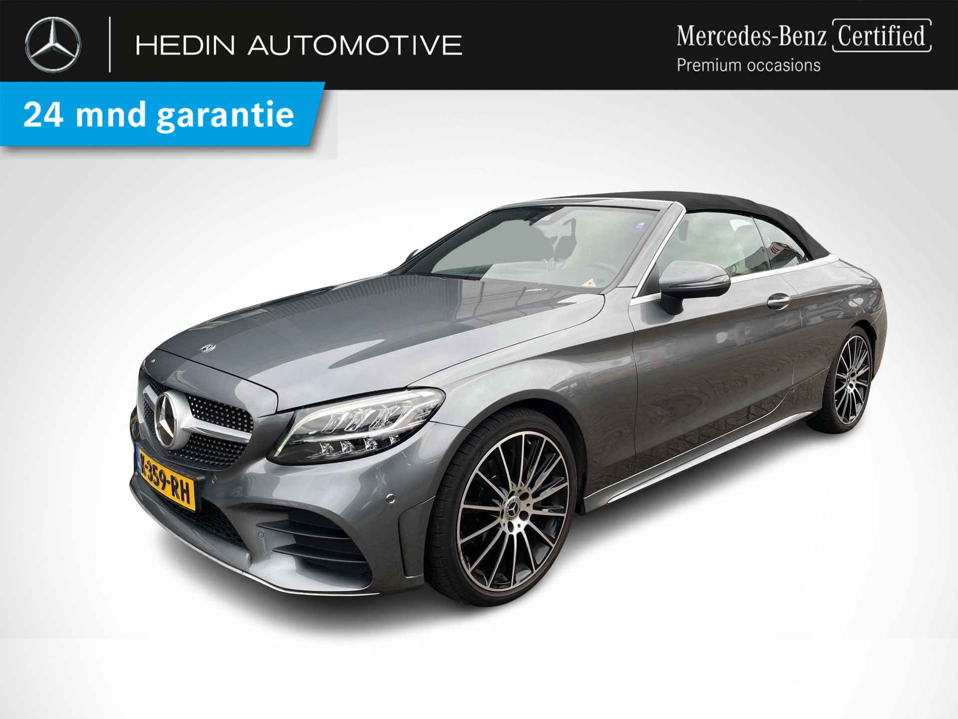 Mercedes-Benz C-klasse C 180 Cabriolet Automaat AMG Line | LED | Stoelverwarming | Airscarf | Camera | Spiegelpakket | Zitcomfortpakket