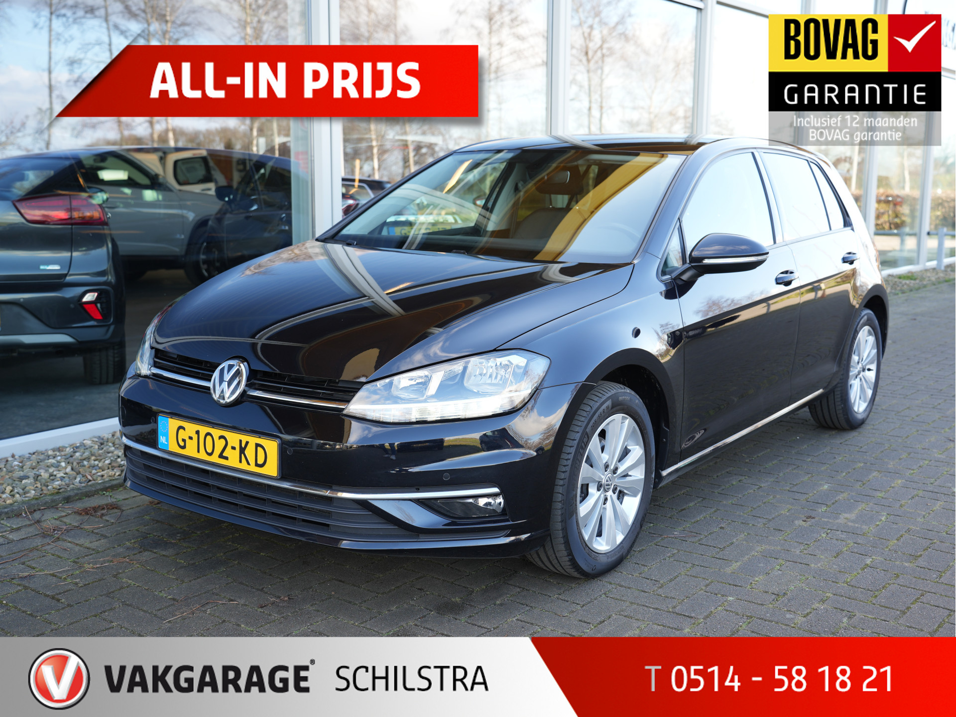 Volkswagen Golf 1.0 TSI Comfortline Business | Navigatie | Climate Control | Stoelverwarming