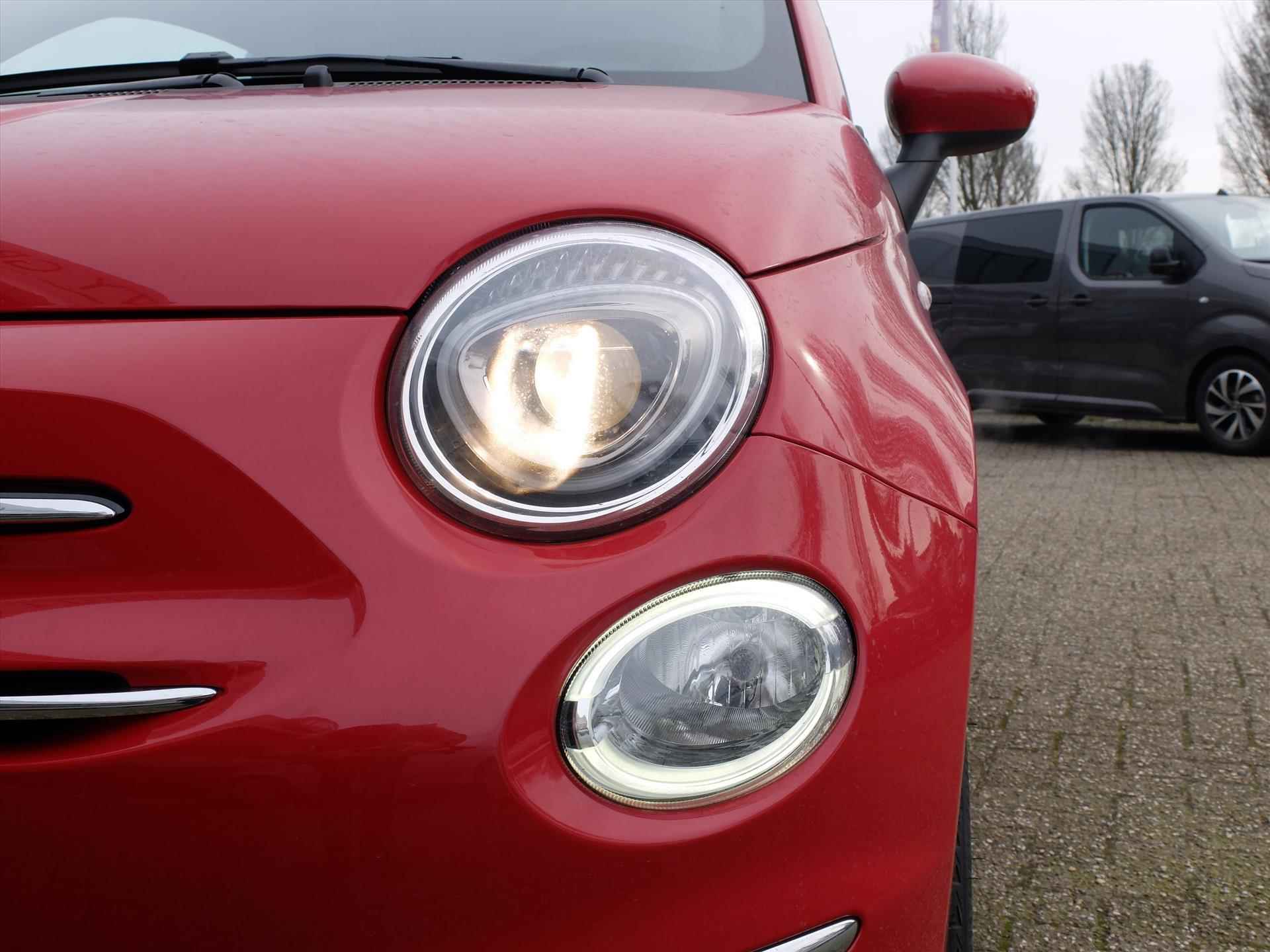 Fiat 500C Hybride 1.0 Dolcevita Cabrio Carplay Direct Leverbaar - 6/18