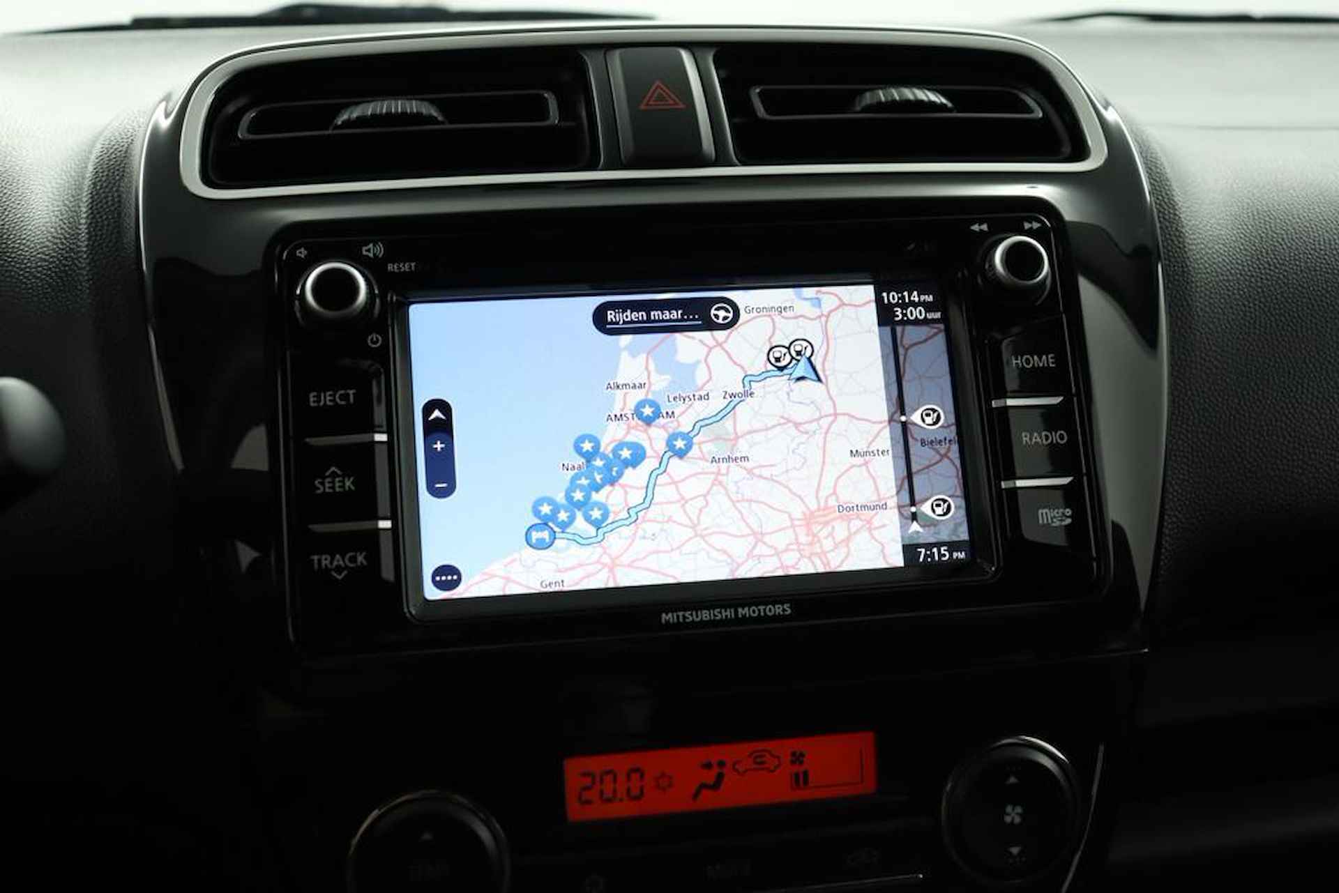 Mitsubishi Space Star 1.2 Advance | airco (automatisch) | Apple Carplay/Android Auto | cruise control | keyless entry | navigatiesysteem full map | DAB ontvanger | - 19/40