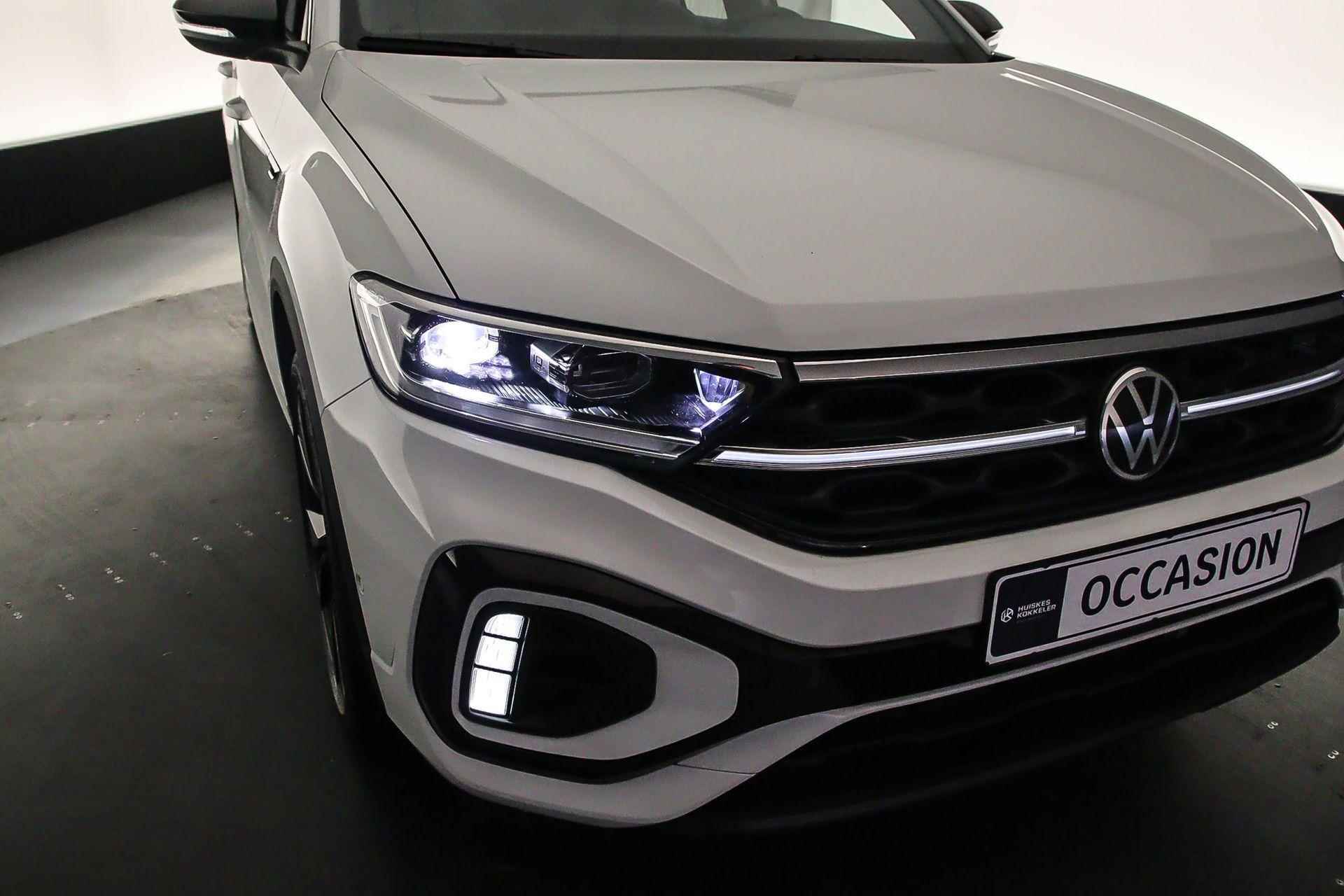 Volkswagen T-Roc R-Line 1.5 TSI 150pk DSG Automaat Panoramadak, Adaptive cruise control, Navigatie, Achteruitrijcamera, LED matrix koplampen, Beats audio, Stoelverwarming - 46/47