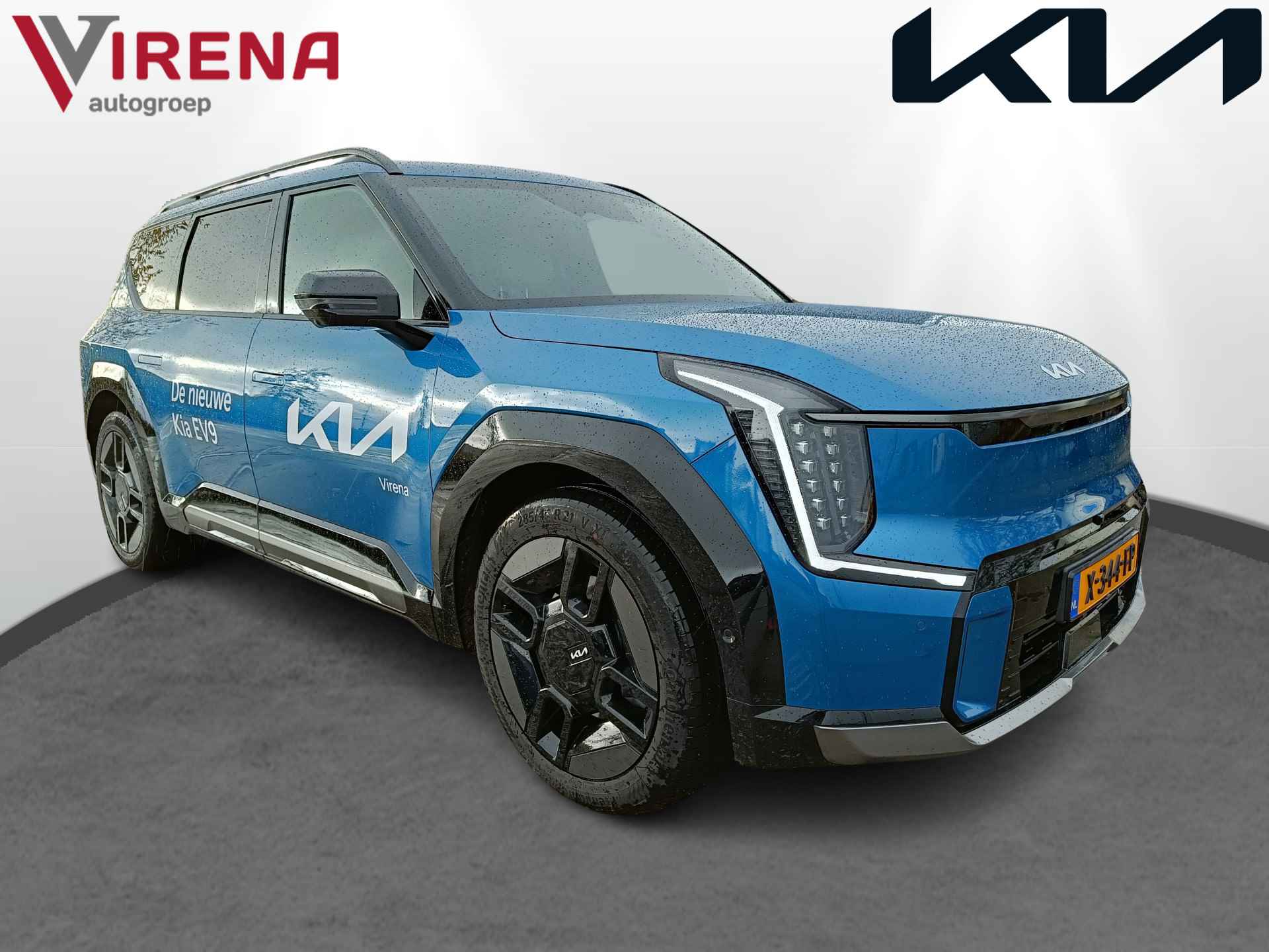 Kia EV9 Launch Edition GT-Line AWD 100 kWh - Demo - Apple Carplay/Android Auto - Cruise control adaptief met stop&go en stuurhulp - Vehicle to Home - Fabrieksgarantie 10-2030 - 4/44