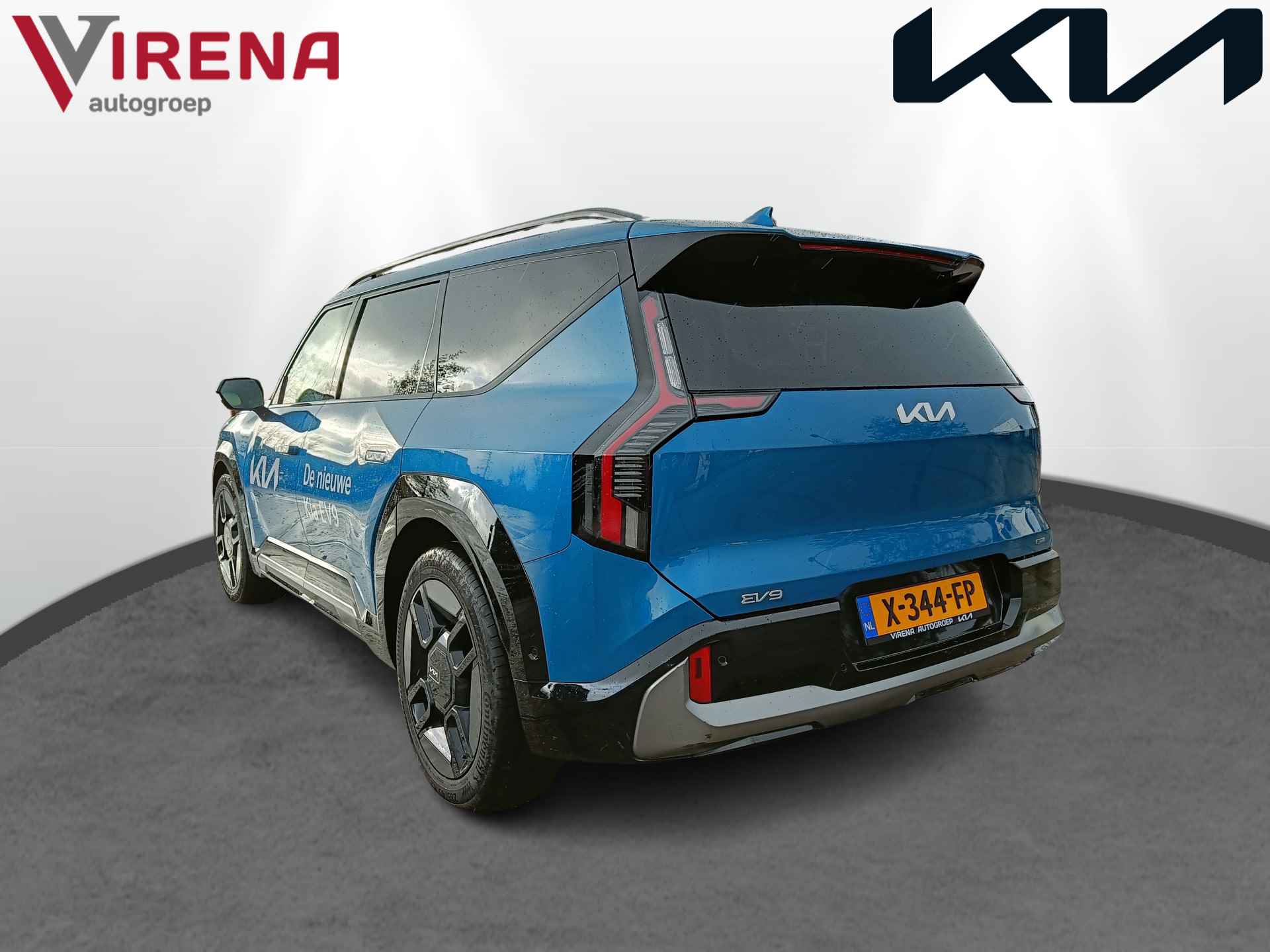 Kia EV9 Launch Edition GT-Line AWD 100 kWh - Demo - Apple Carplay/Android Auto - Cruise control adaptief met stop&go en stuurhulp - Vehicle to Home - Fabrieksgarantie 10-2030 - 8/44