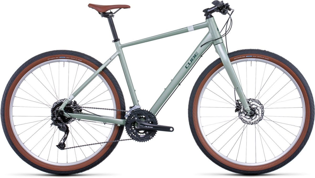 CUBE HYDE GREEN/GREY Heren Green/grey 46cm XS 2023