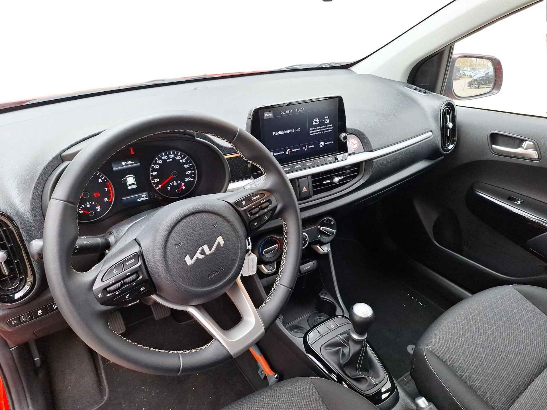 Kia Picanto 1.0 DPi DynamicLine | Airco | Apple Carplay\Android Auto | Cruise control - 15/29