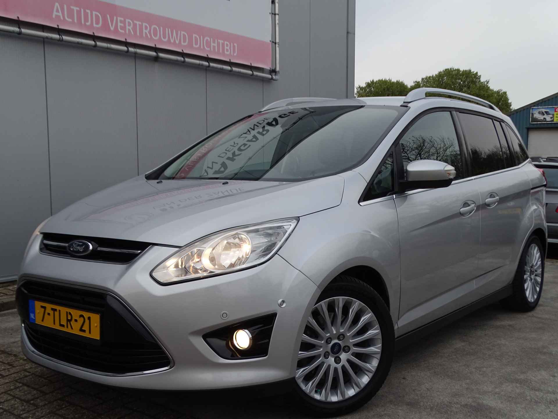 Ford Grand C-Max 1.0 Ed Plus 7 PERSOONS, Cruise Control, Camera, Compleet, NAP! - 10/70