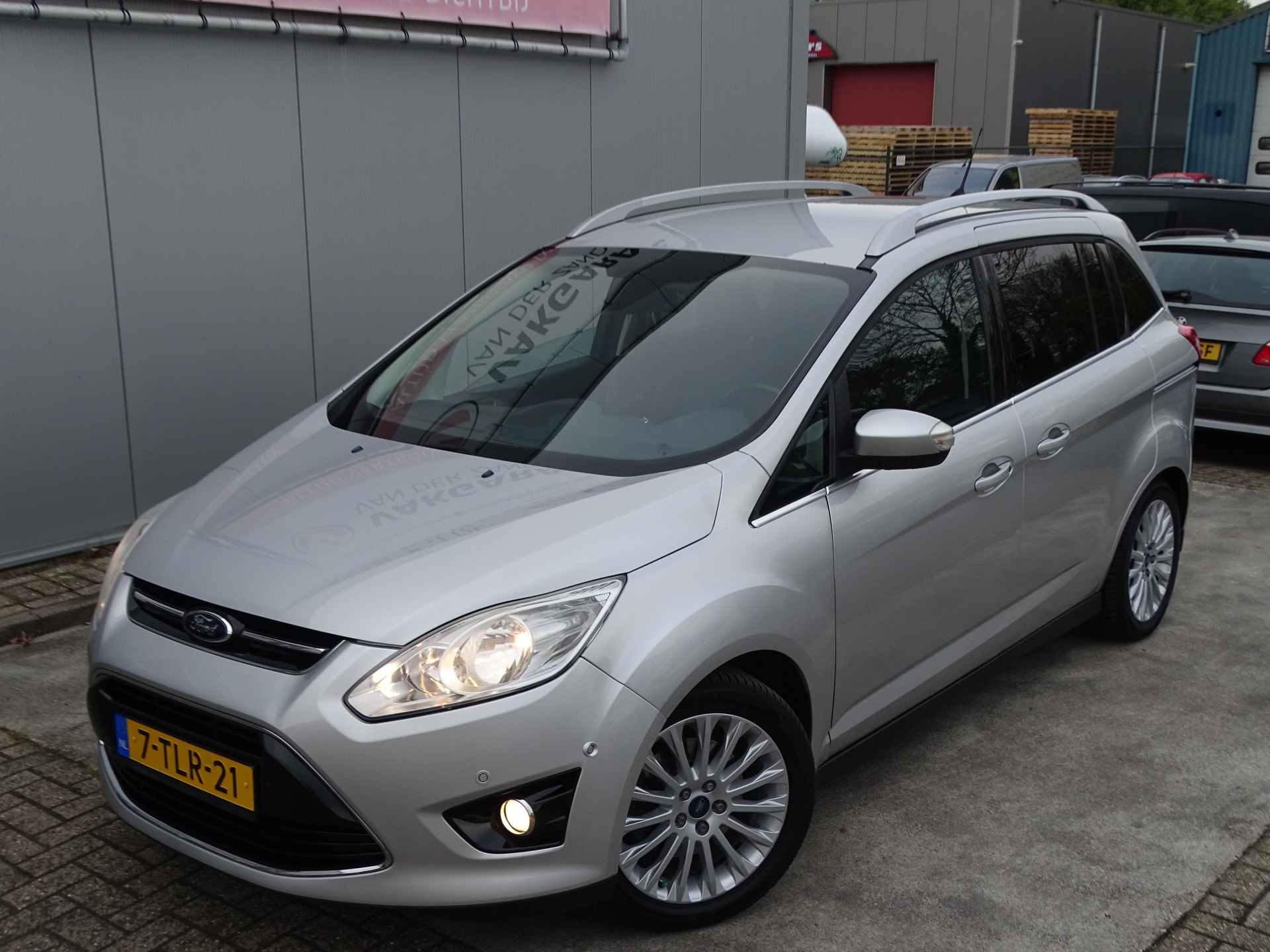 Ford Grand C-Max 1.0 Ed Plus 7 PERSOONS, Cruise Control, Camera, Compleet, NAP! - 11/70