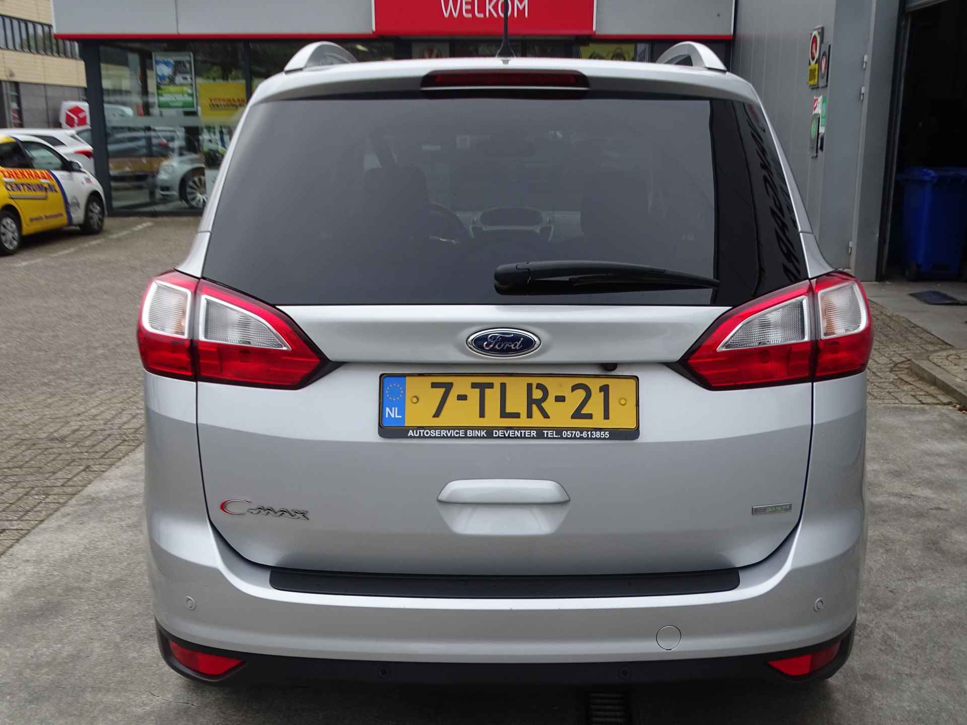Ford Grand C-Max 1.0 Ed Plus 7 PERSOONS, Cruise Control, Camera, Compleet, NAP! - 15/70
