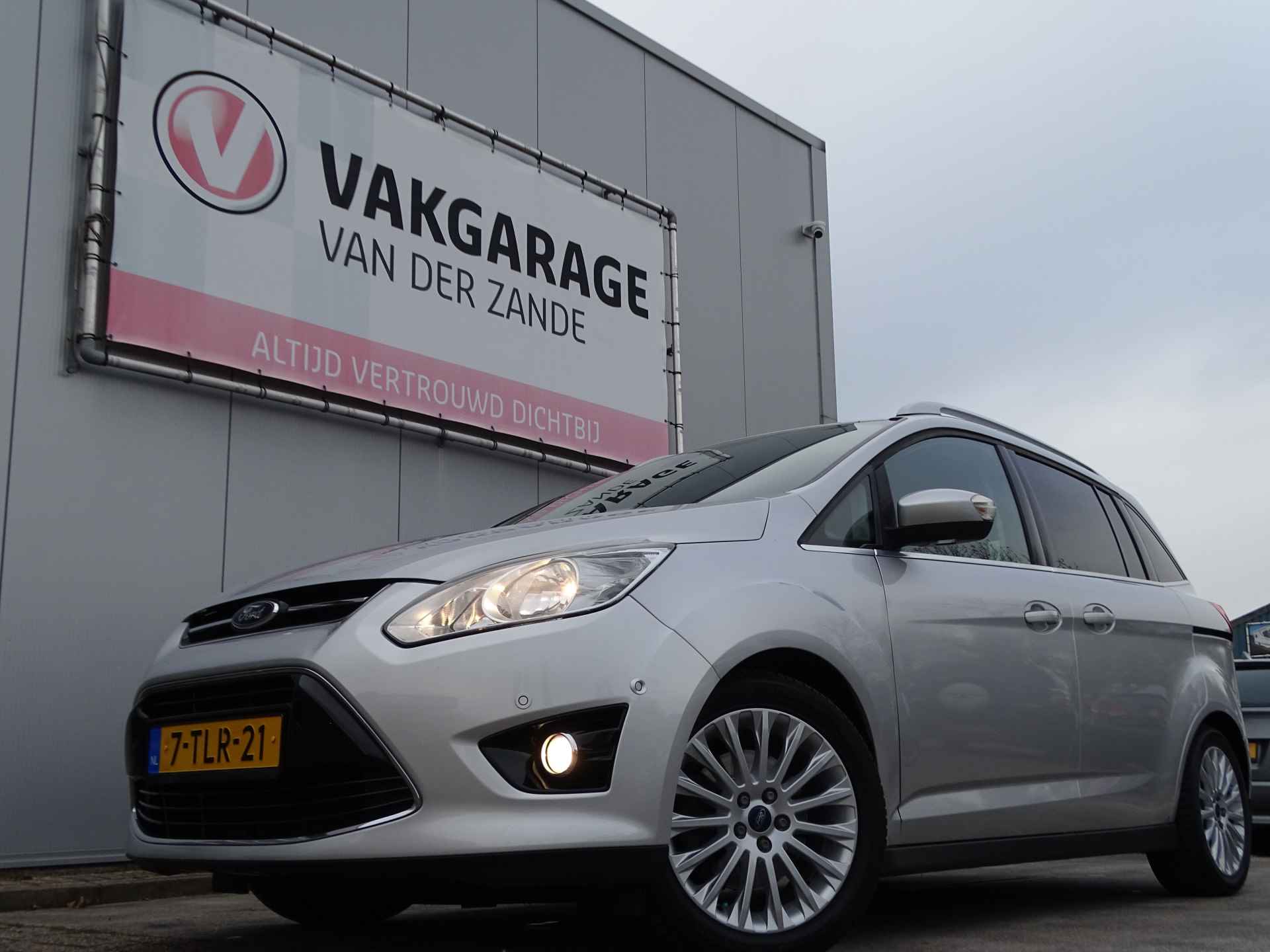 Ford Grand C-Max 1.0 Ed Plus 7 PERSOONS, Cruise Control, Camera, Compleet, NAP! - 66/70