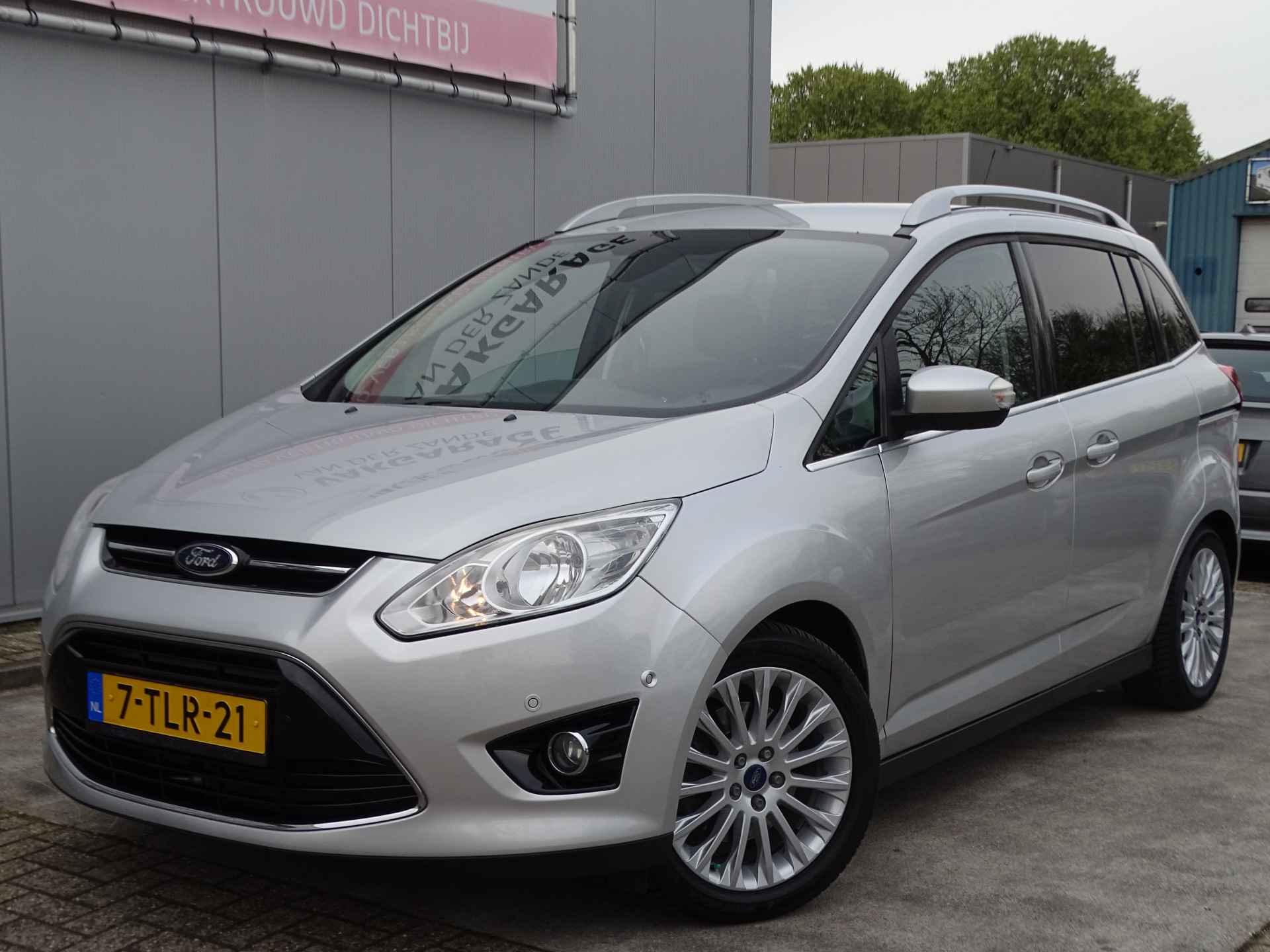 Ford Grand C-Max 1.0 Ed Plus 7 PERSOONS, Cruise Control, Camera, Compleet, NAP! - 70/70