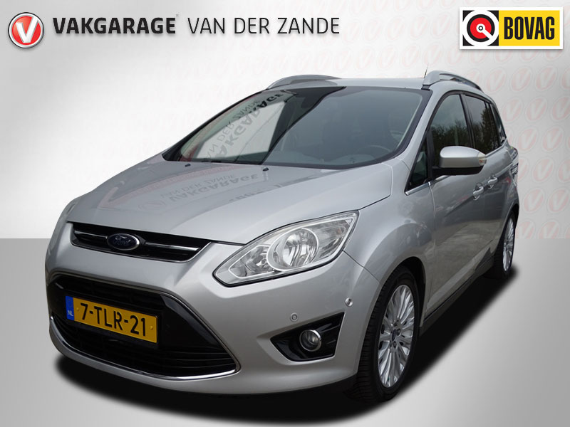 Ford Grand C-Max 1.0 Ed Plus 7 PERSOONS, Cruise Control, Camera, Compleet, NAP!
