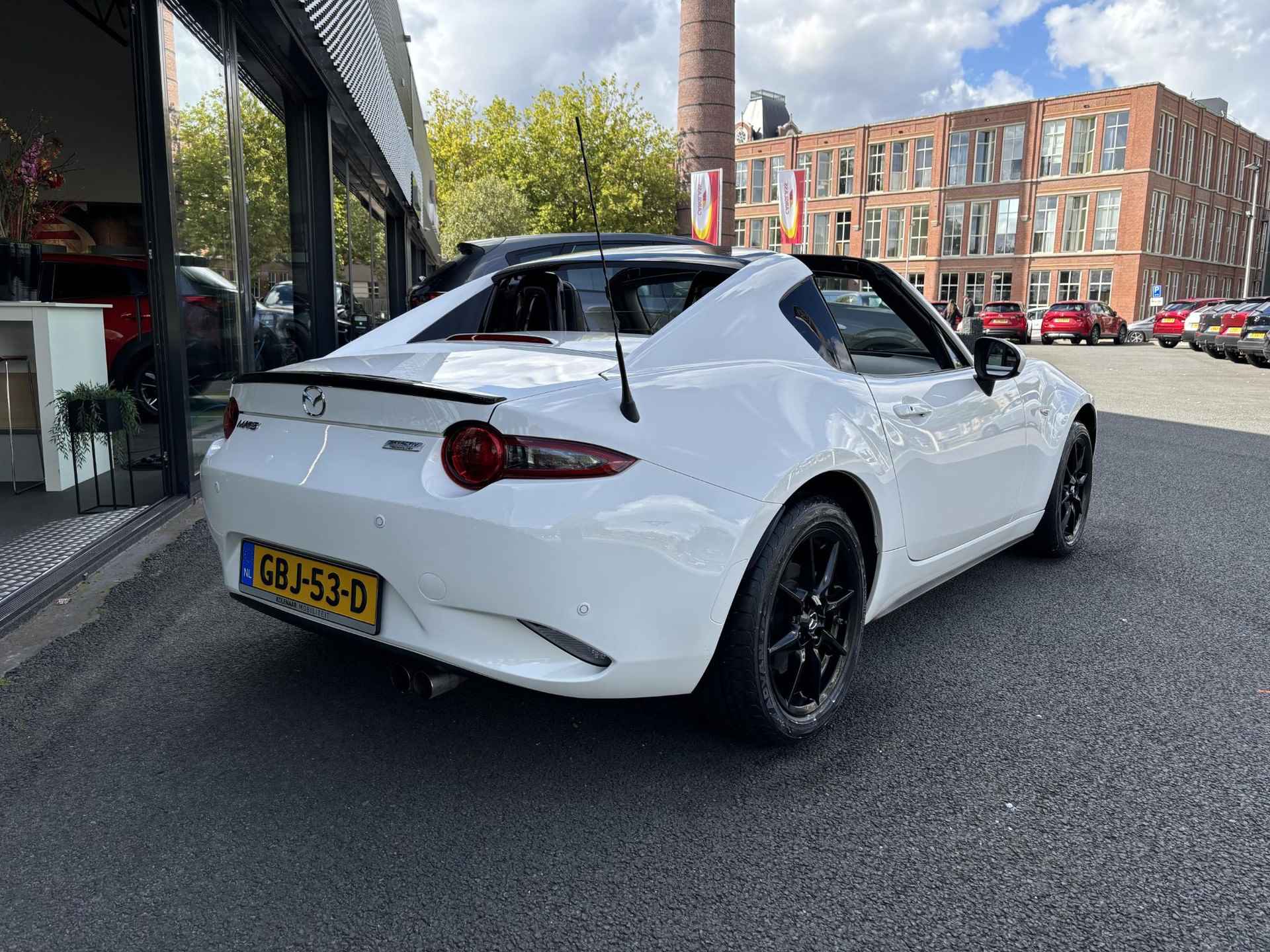 Mazda MX-5 1.5 Sky-G 131 GT-M Black Pack/Dealeronderhouden/Navi/ECC/Keyless/DAB/Leder - 4/31