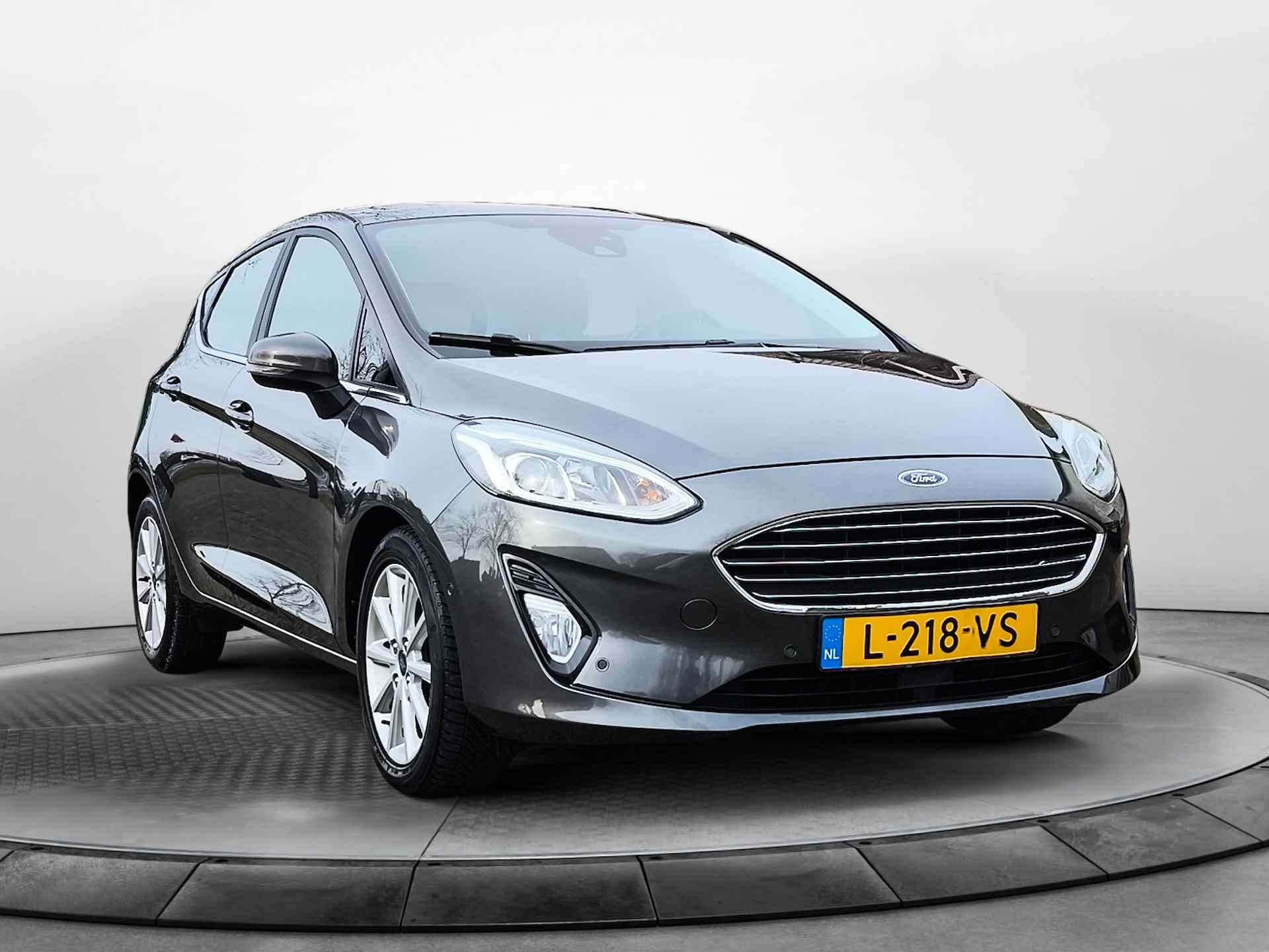 Ford Fiesta 1.0 EcoBoost Titanium (100 PK) 1e-Eig. Ford-Dealer-Onderh. BOVAG-Garantie. Navigatie/Apple-Carplay/Android-Auto, Adaptive-Cruisecontrol, Parkeersensoren-V+A. Achteruitrijcamera, Stoelverwarming, Sportstoelen, Lm-Velgen-16I Privacy-Glas - 12/43