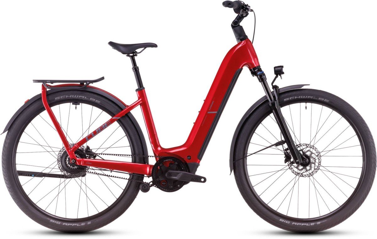 CUBE KATHMANDU HYBRID COMFORT PRO Lageinstap Electricred/red EE50 EE50 2025