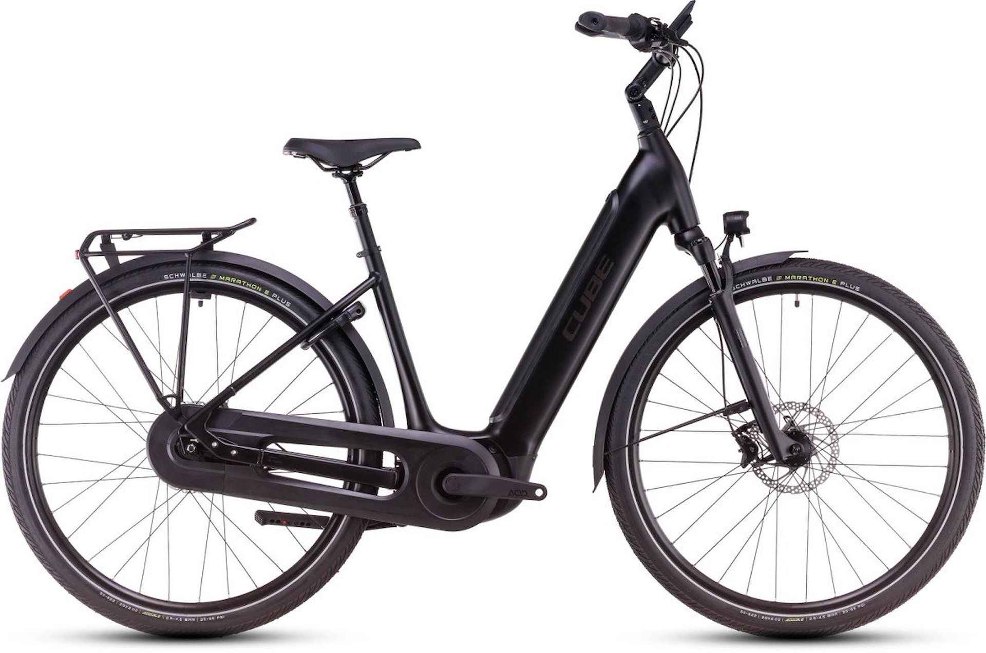 CUBE SUPREME HYBRID COMFORT SLX 625 Lage instap Black/metal EE54 54cm EE54 2025