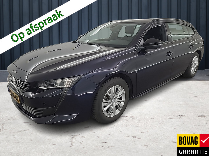 Peugeot 508 SW 1.2 PureTech Active Pack Business (131 PK) 1e-Eig. Peugeot-Dealer-Onderh. BOVAG-Garantie. NL-Auto. Navigatie/Apple-Carplay/Android-Auto, Cruisecontrol, Keyless-Entry/Start, Head-Up, Parkeersensoren-V+A, Achteruitrijcamera, DAB, Licht-Zicht-Pakket, Lm-Velgen-16Inch, Privacy-Glas