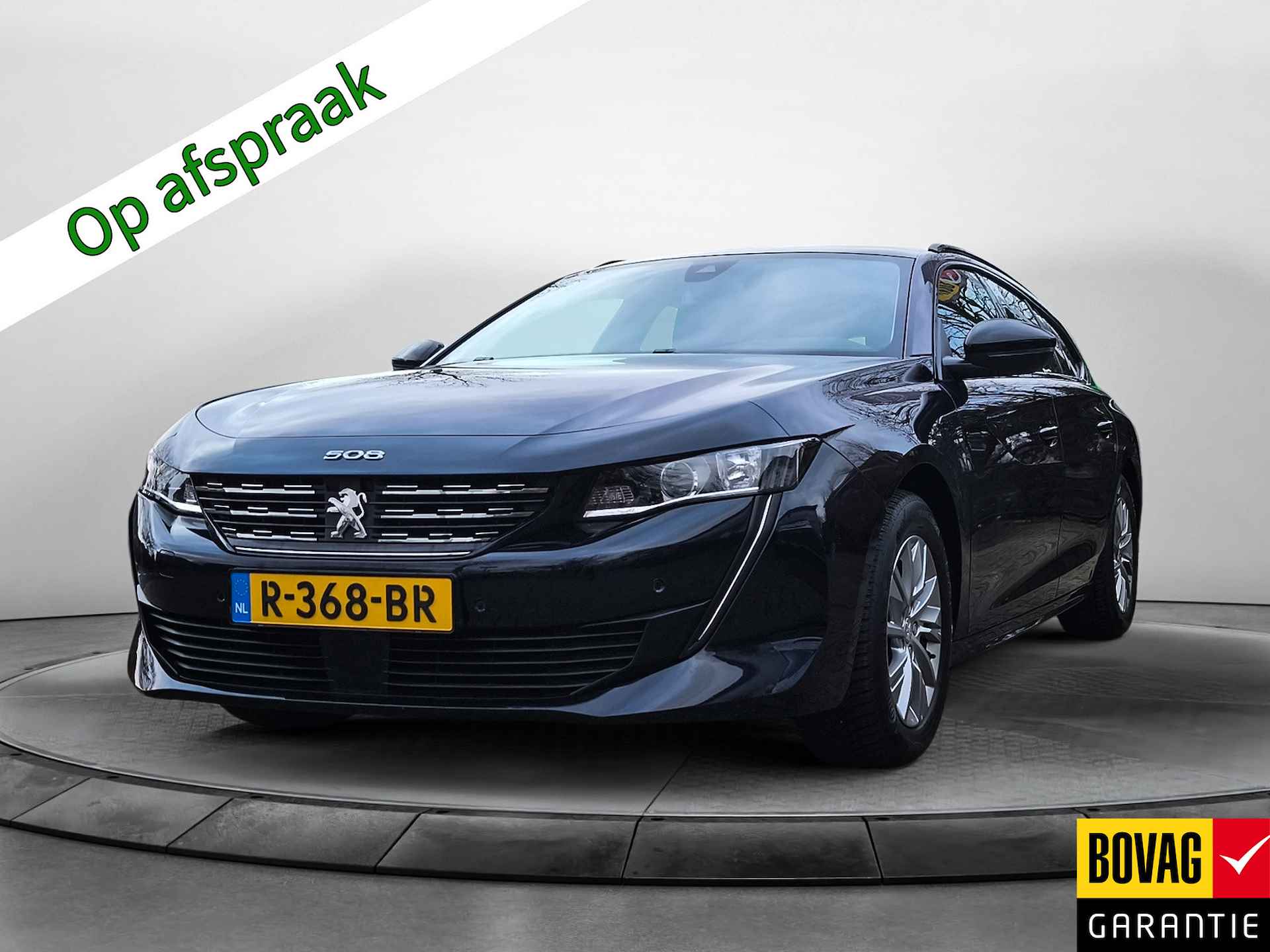 Peugeot 508 SW 1.2 PureTech Active Pack Business (131 PK) 1e-Eig. & Dealer-Onderh. BOVAG-Garantie. NL-Auto. Navigatie/Apple-Carplay/Android-Auto, Cruisecontrol, Keyless-Entry/Start, Head-Up, Parkeersensoren-V+A, Achteruitrijcamera, DAB, Licht-Zicht-Pakket, Lm-Velgen-16Inch, Privacy-Glas