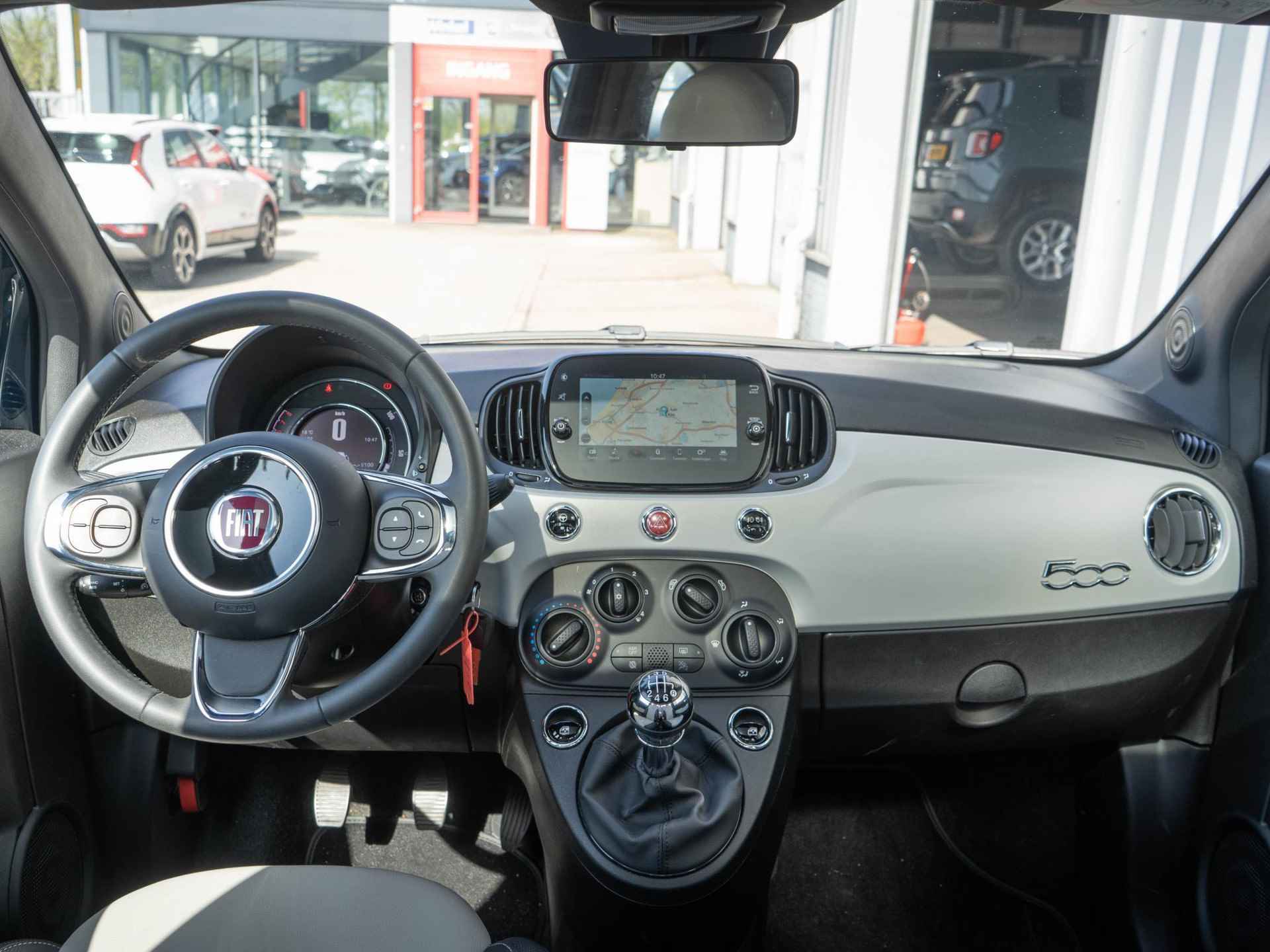 Fiat 500 Hybrid Star | Navi | Airco | Panorama dak | 16" | PDC | Apple Carplay - 13/32