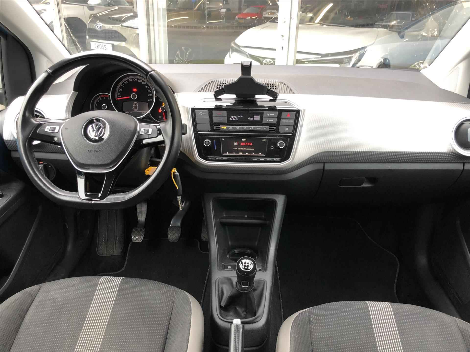 Volkswagen Up! 1.0 5-Deurs High up! | Parkeercamera, Cruise control, 16 inch, Climate control, Parkeersensoren - 10/28